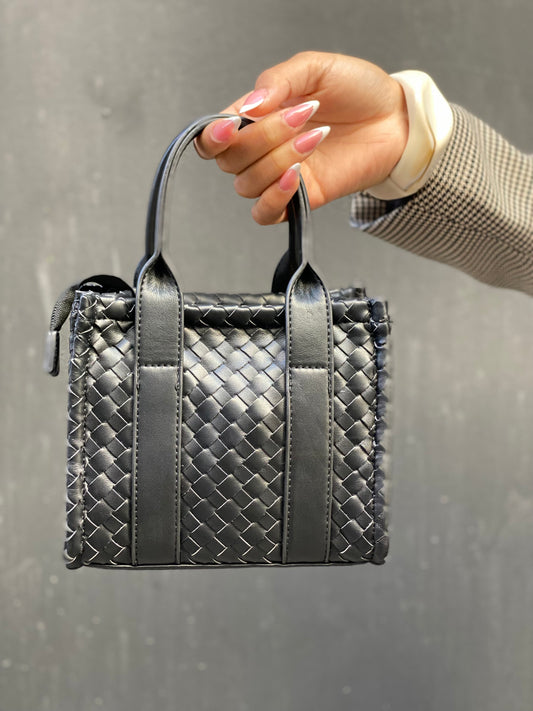 Sac carré tressé