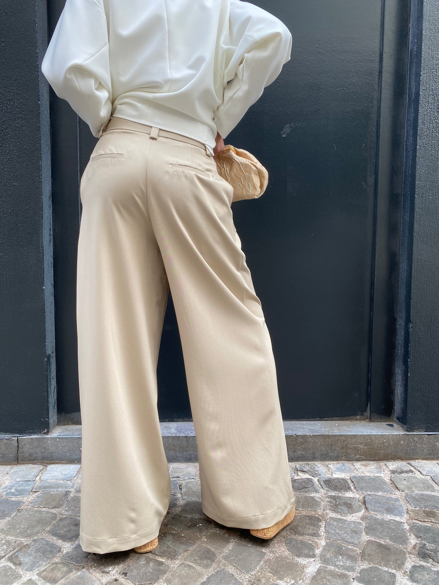 Pantalon Myra beige