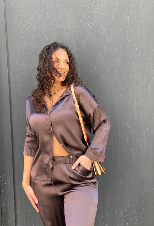 Chemise Bella choco