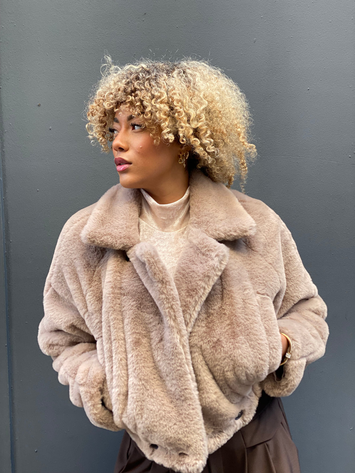 Veste Teddy Flavie