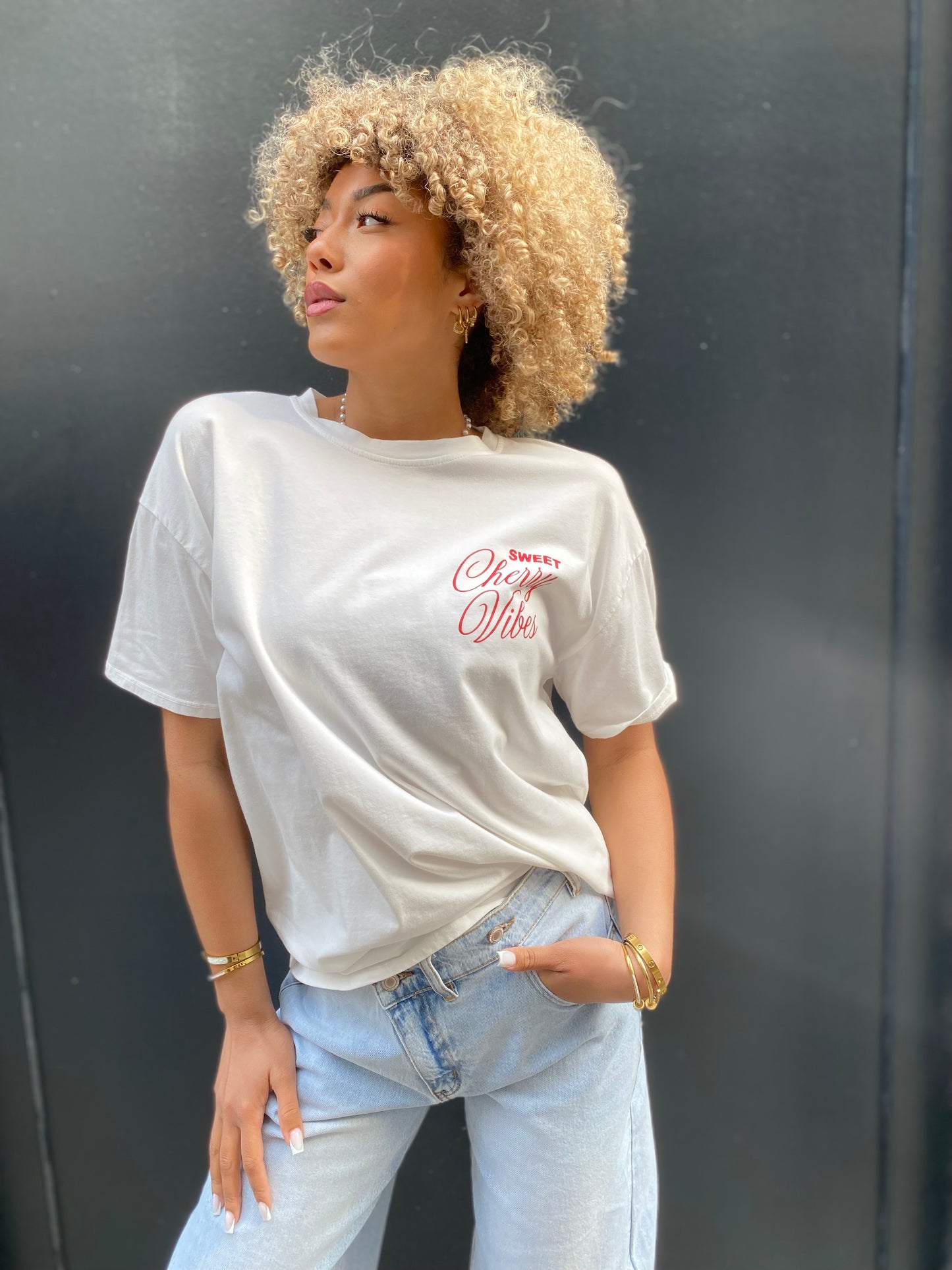 T-shirt cerise