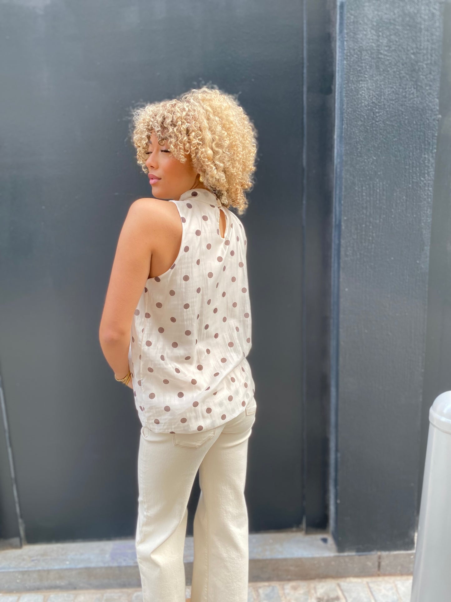 Blouse Zia beige