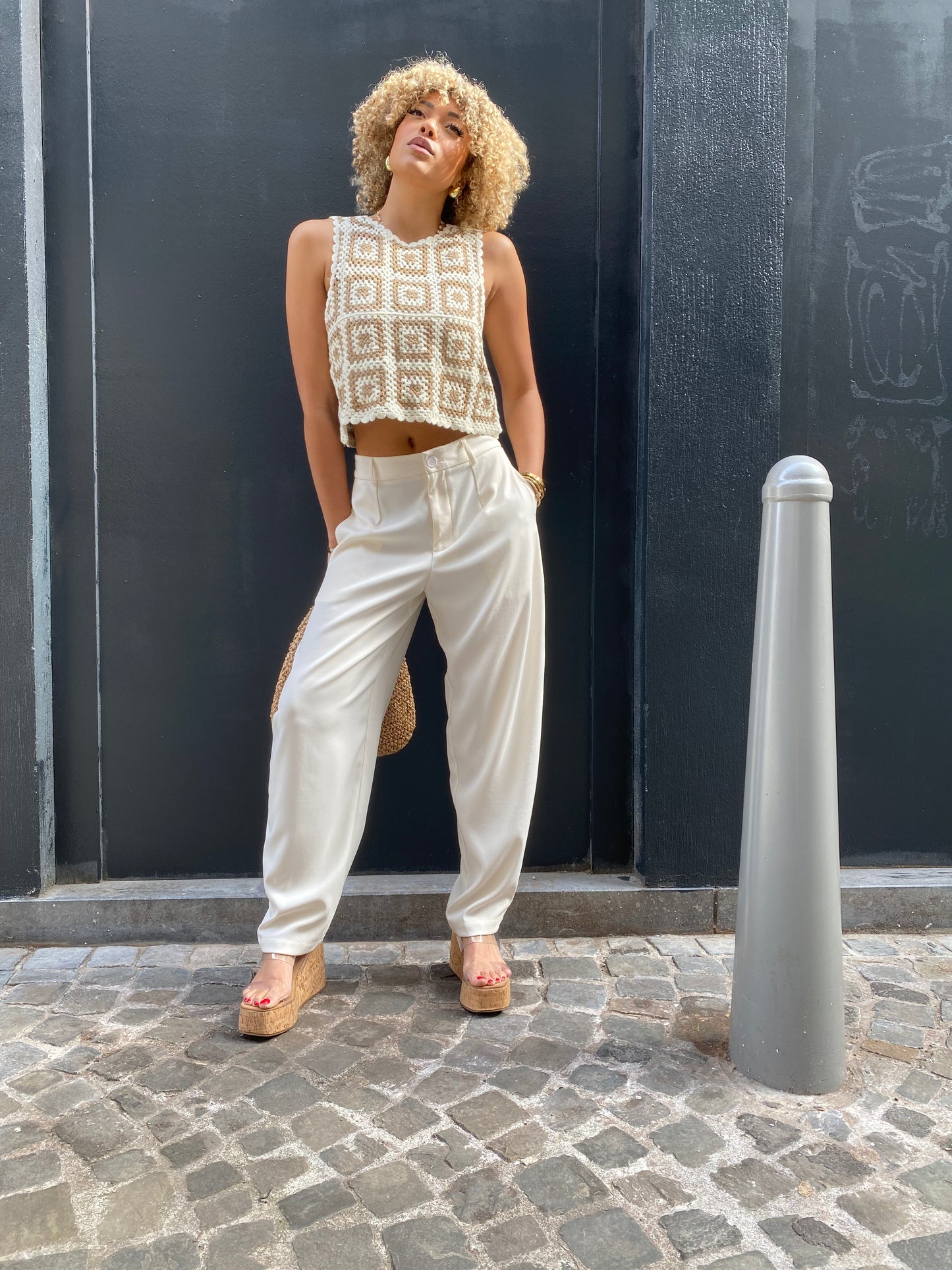 Pantalon ambre