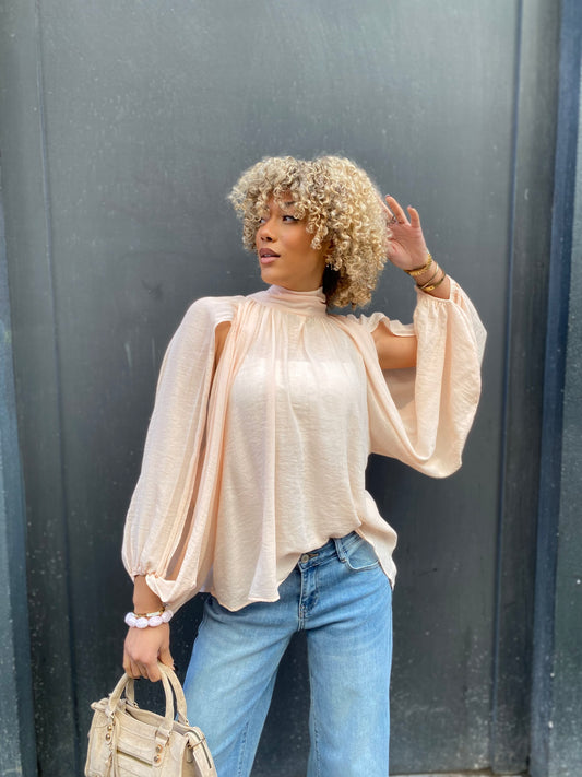 Chemise Yvanna saumon