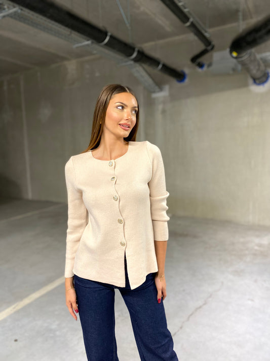 Pull Sofia beige
