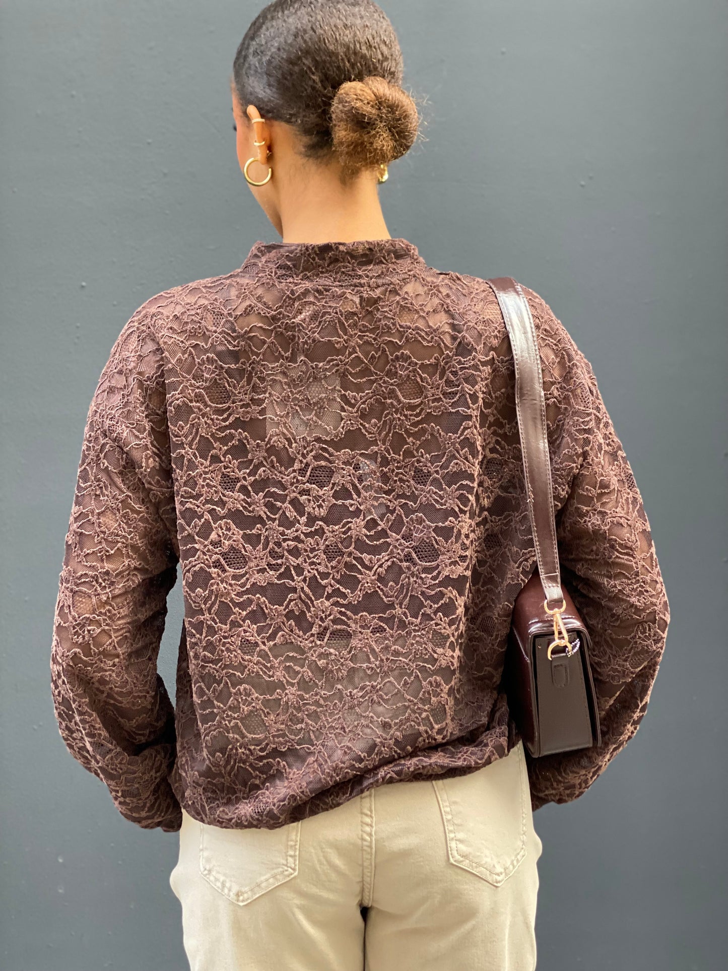 Gilet, Hortense choco