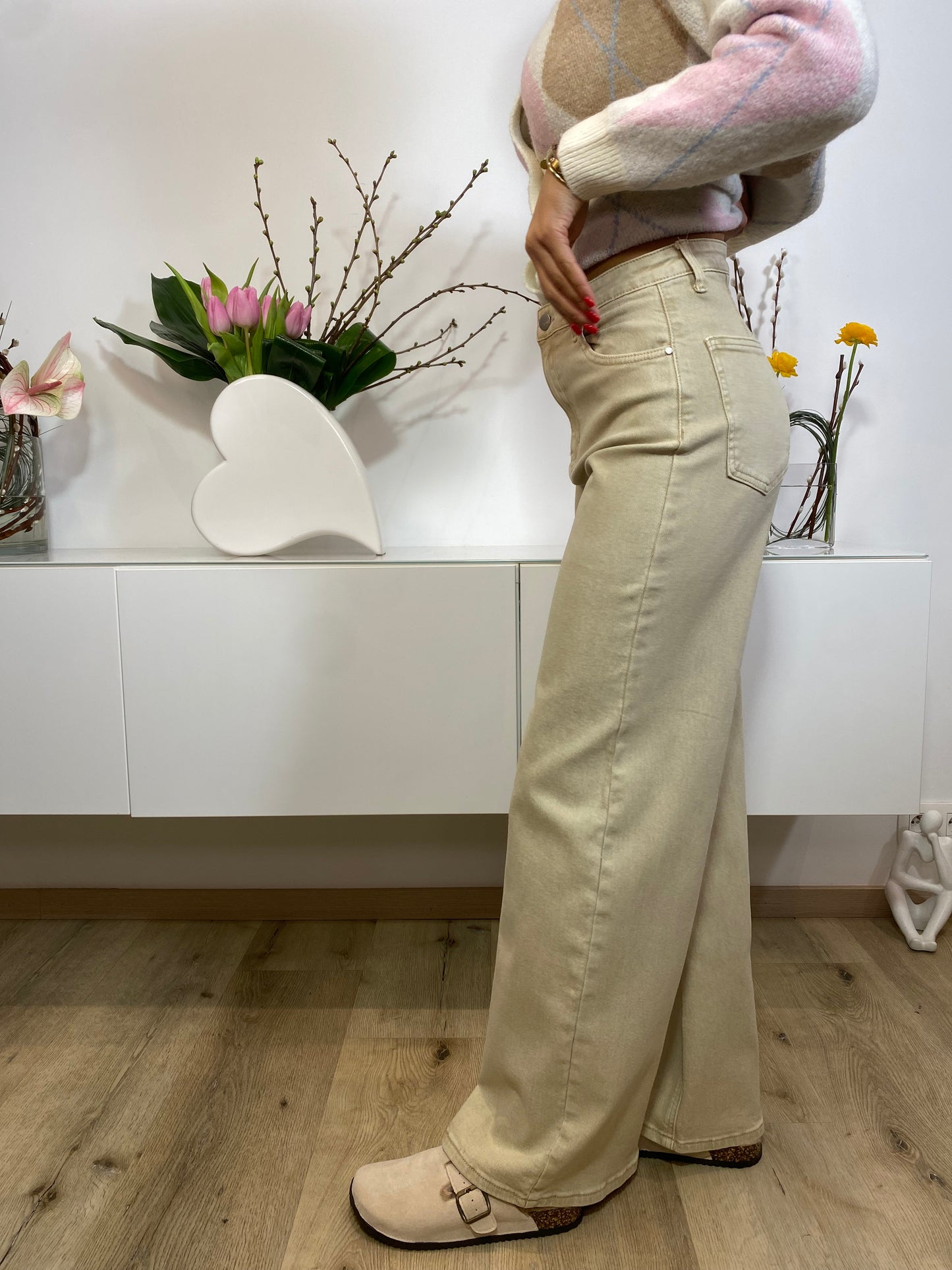 Jeans hanny beige