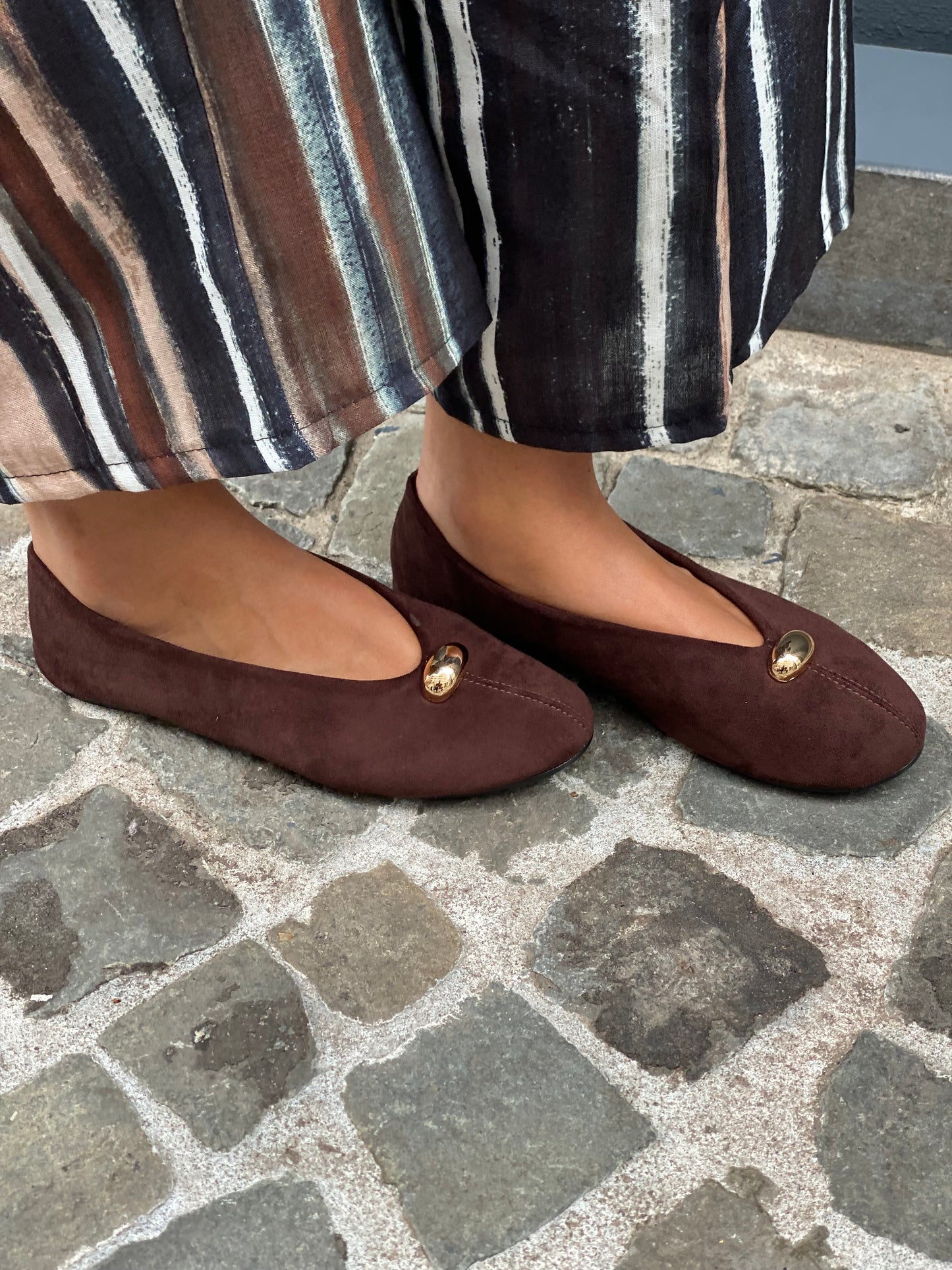Ballerines, brune