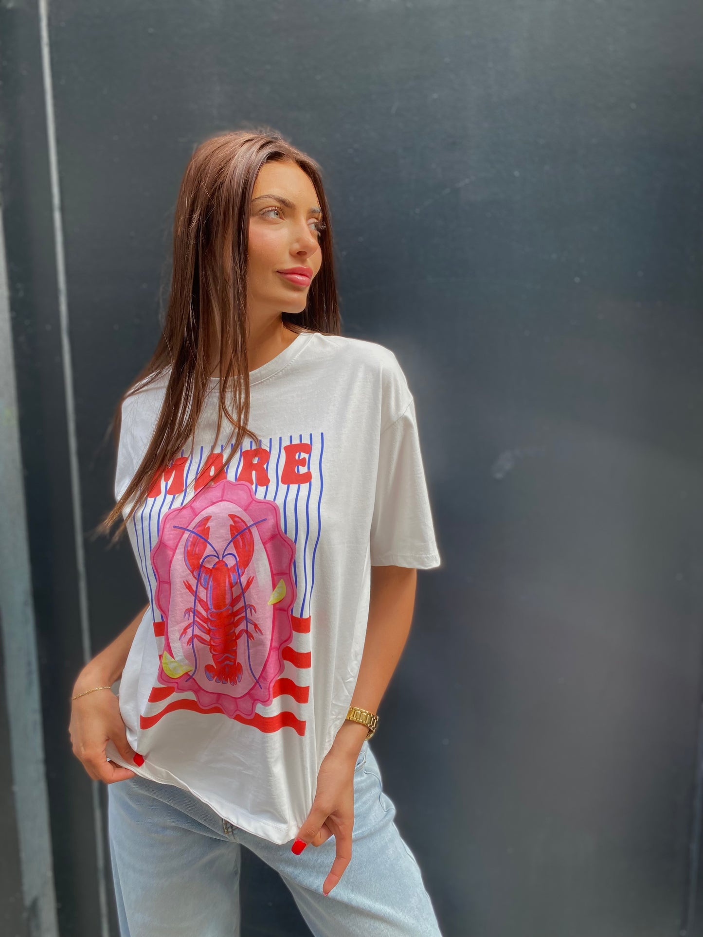 T-shirt crustacés