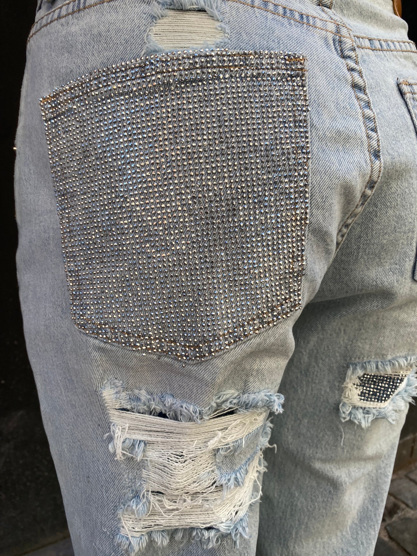 Jeans strass