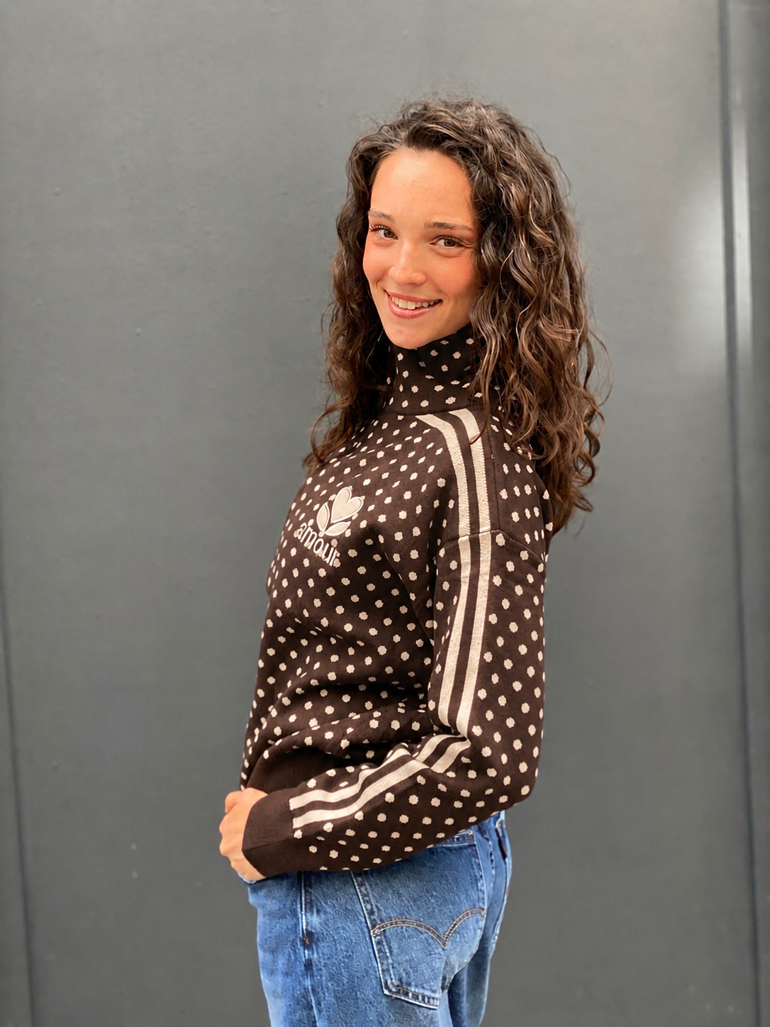 Pull gilet, amour