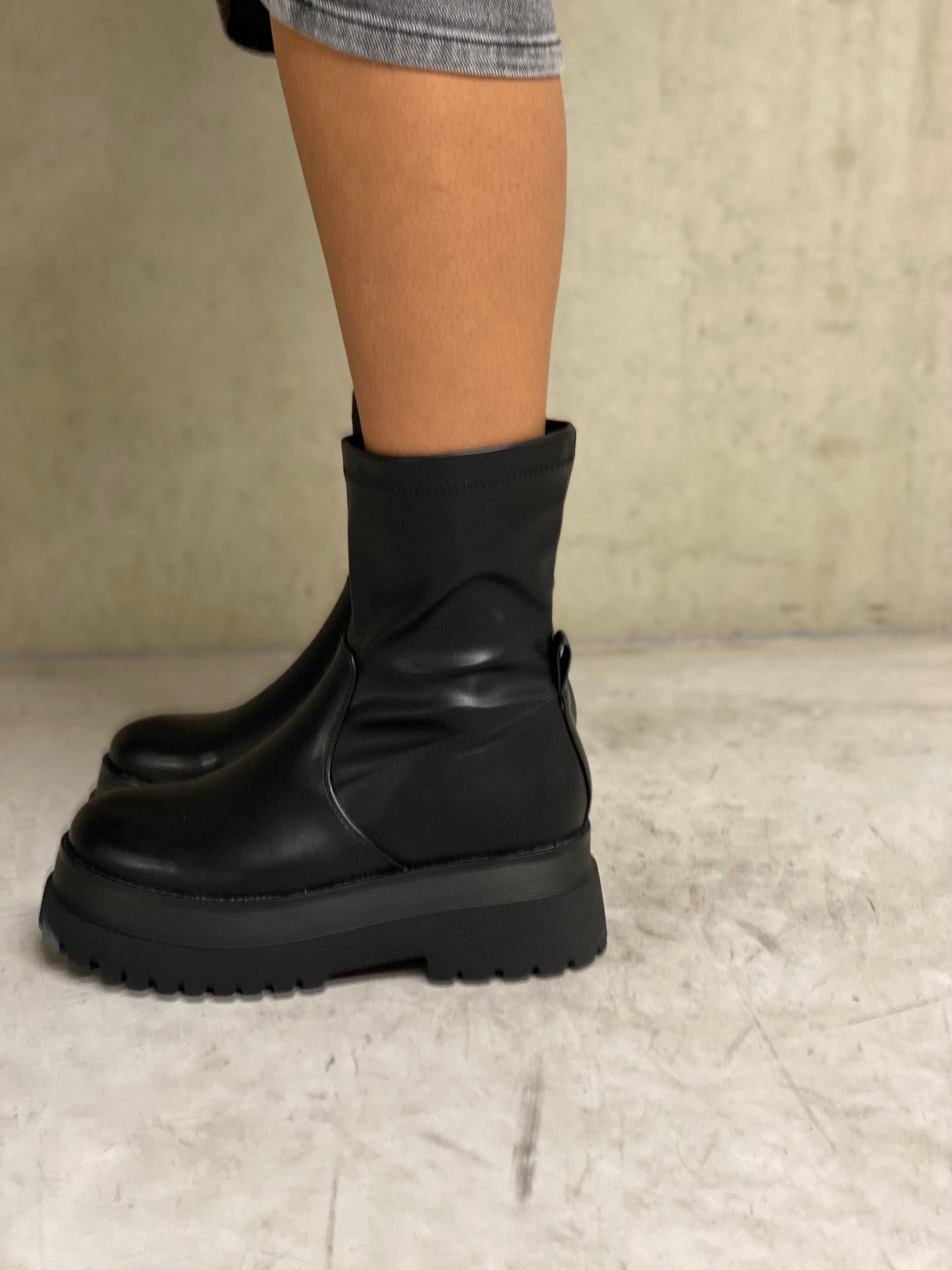 Bottines plate-forme