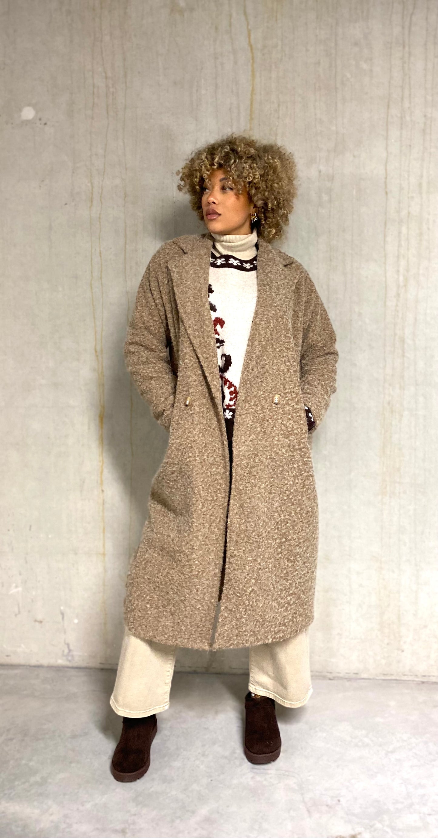 Manteau Lara beige