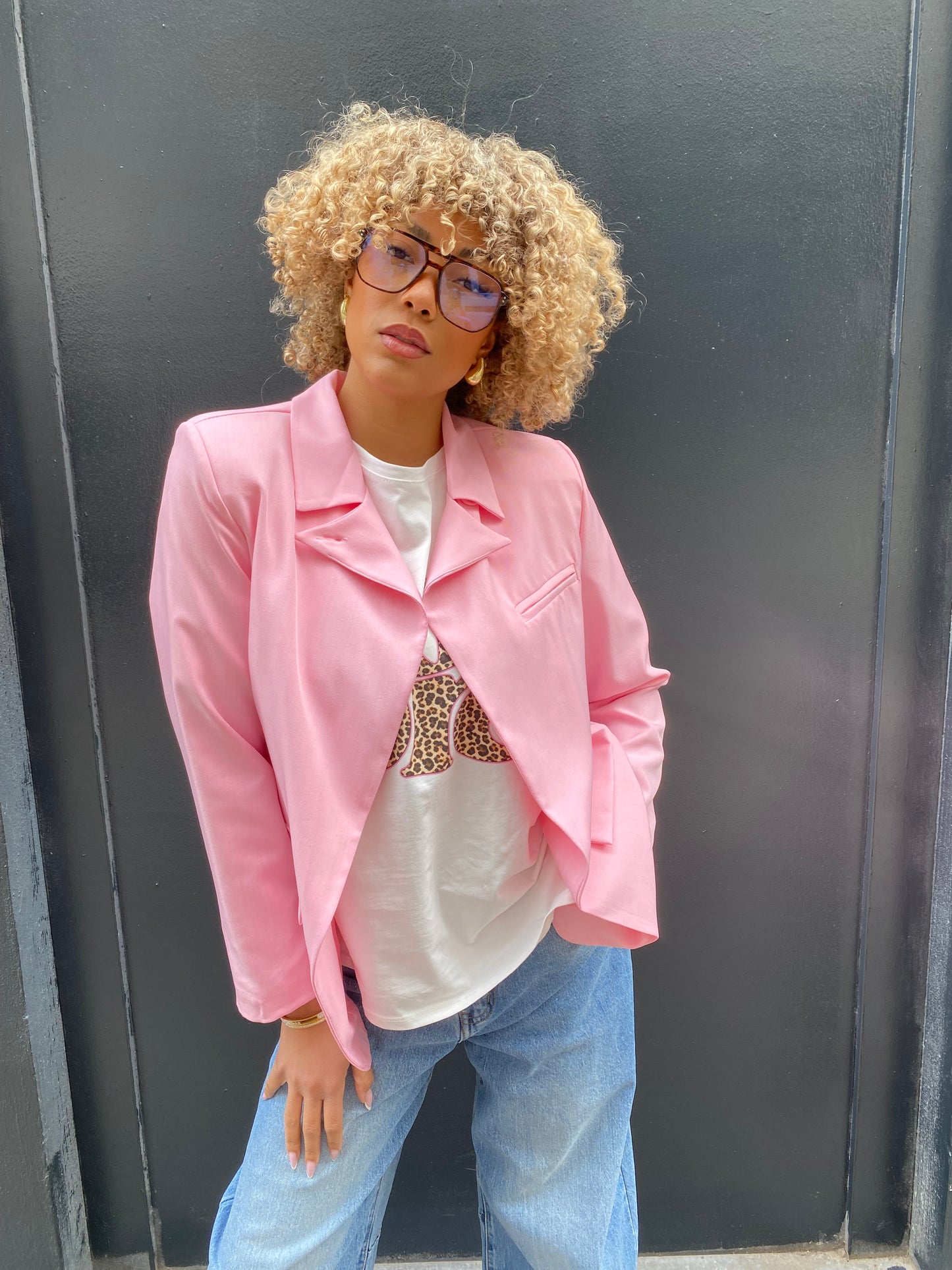 Blazer Kenza, Rose