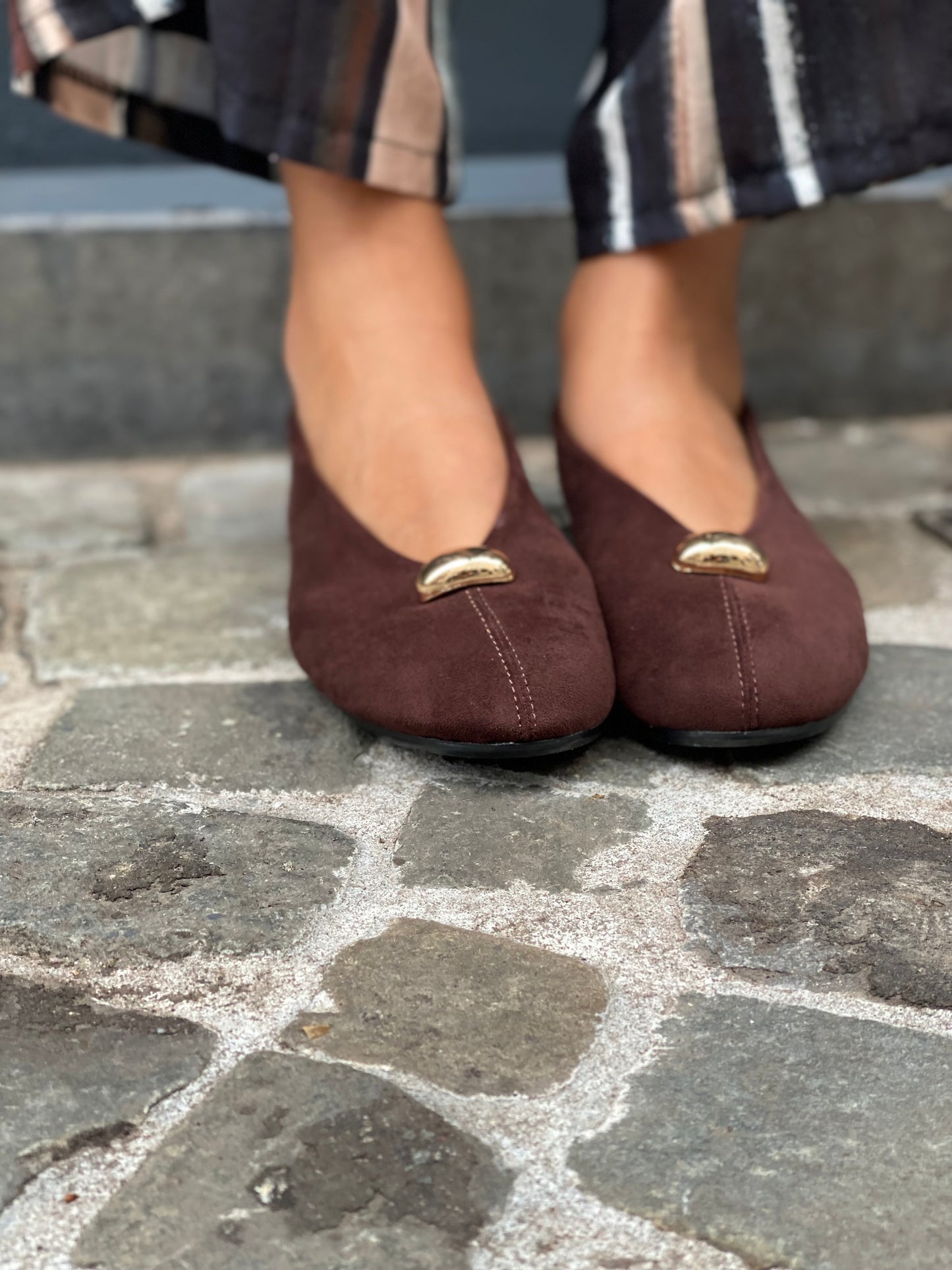 Ballerines, brune