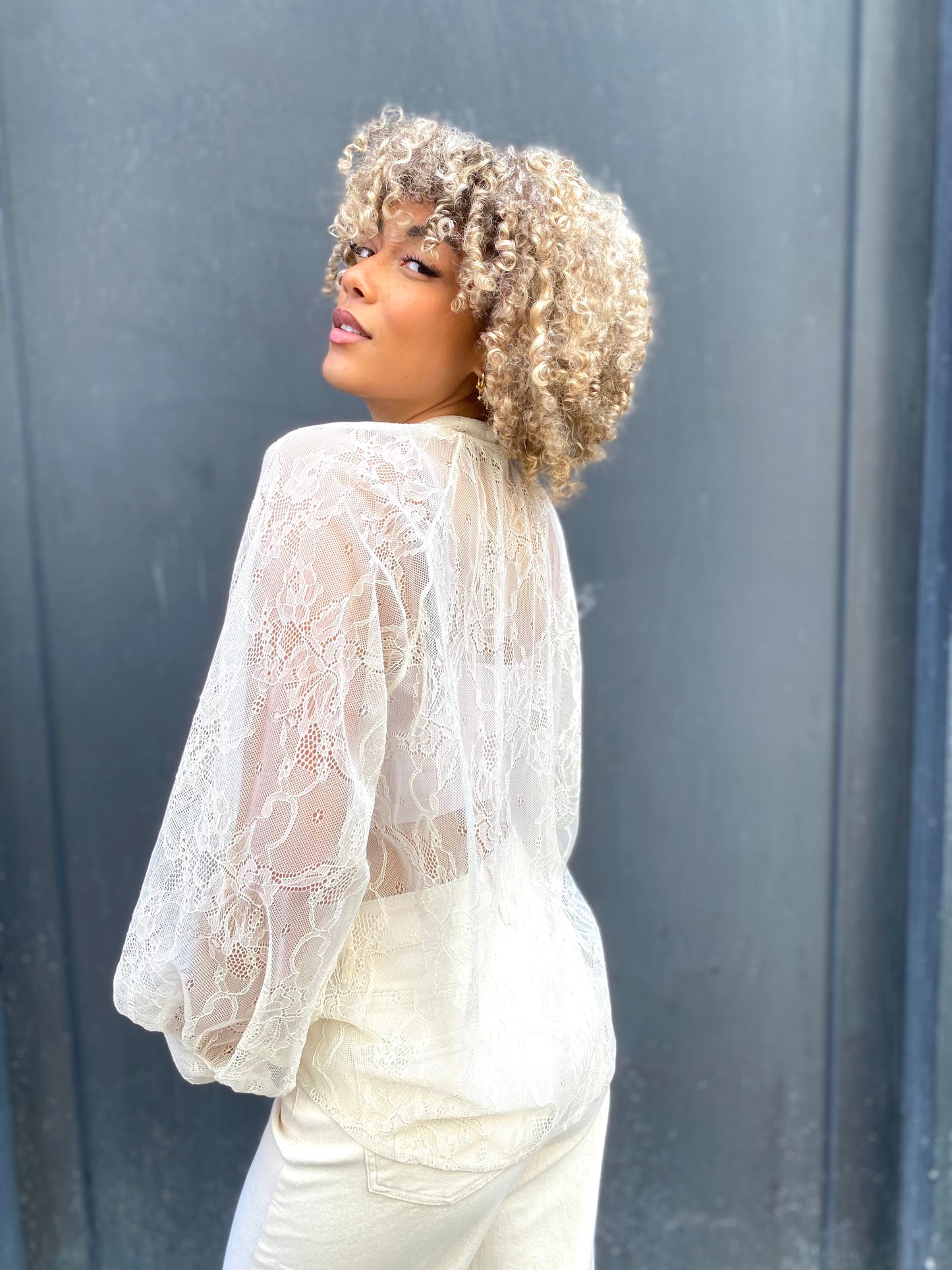 Chemise Nadine beige