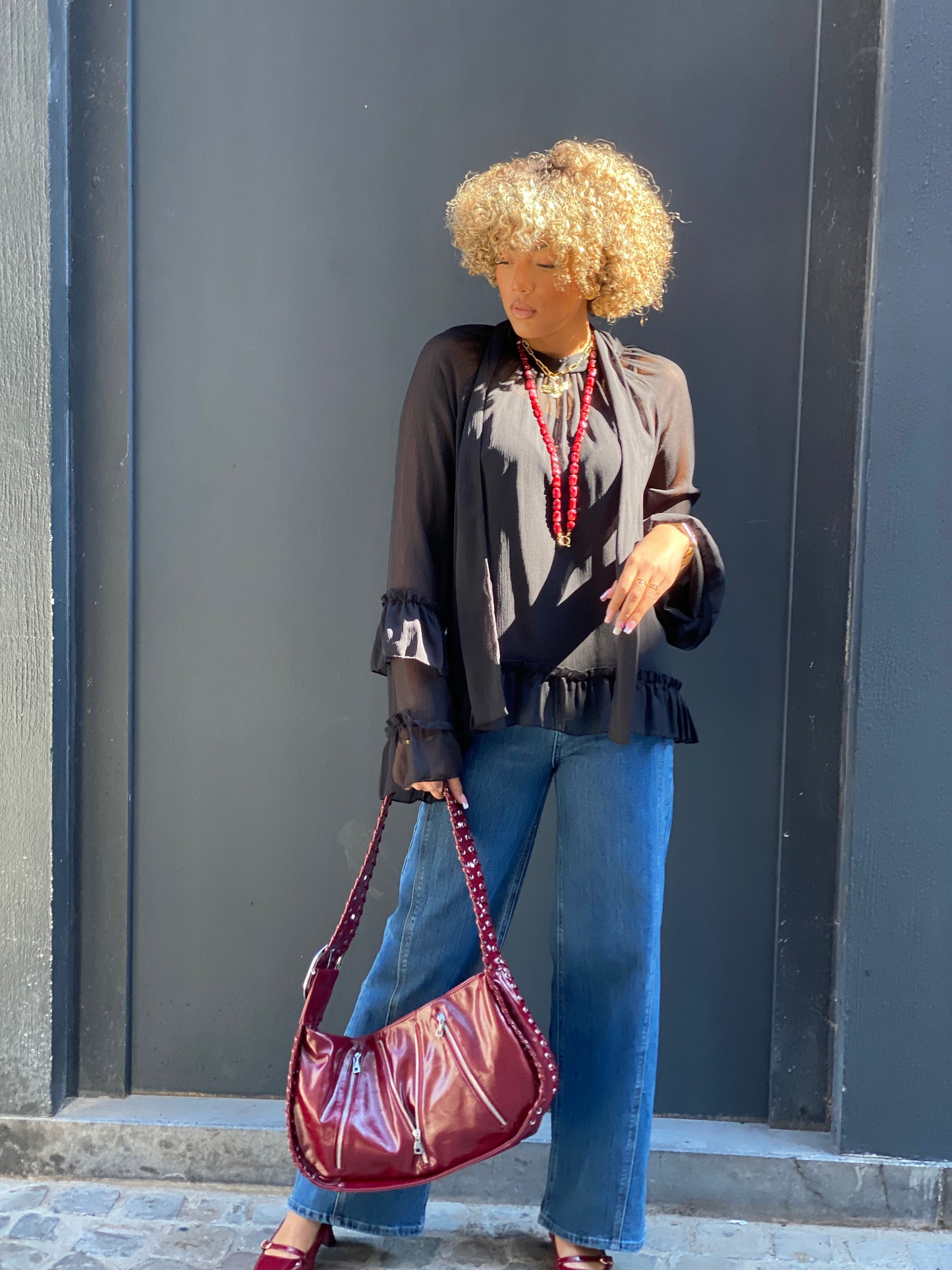 Sac bordeaux