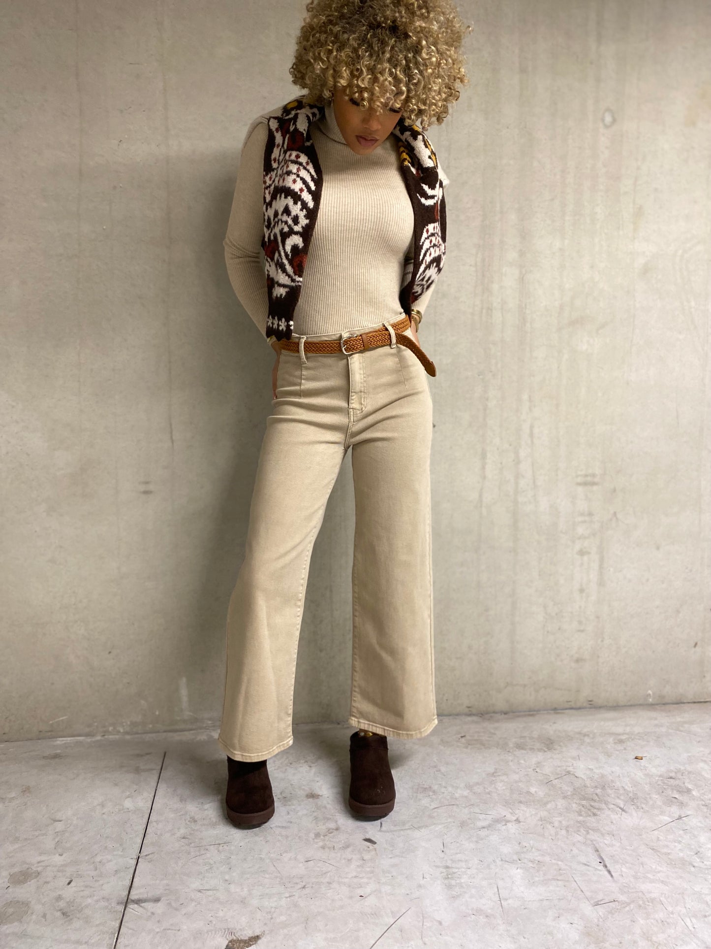Pantalon Lalie beige