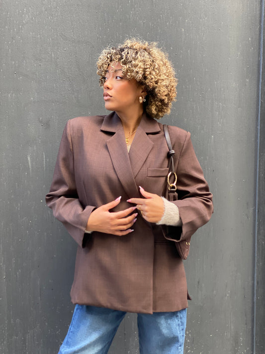 Blazer ivi brun