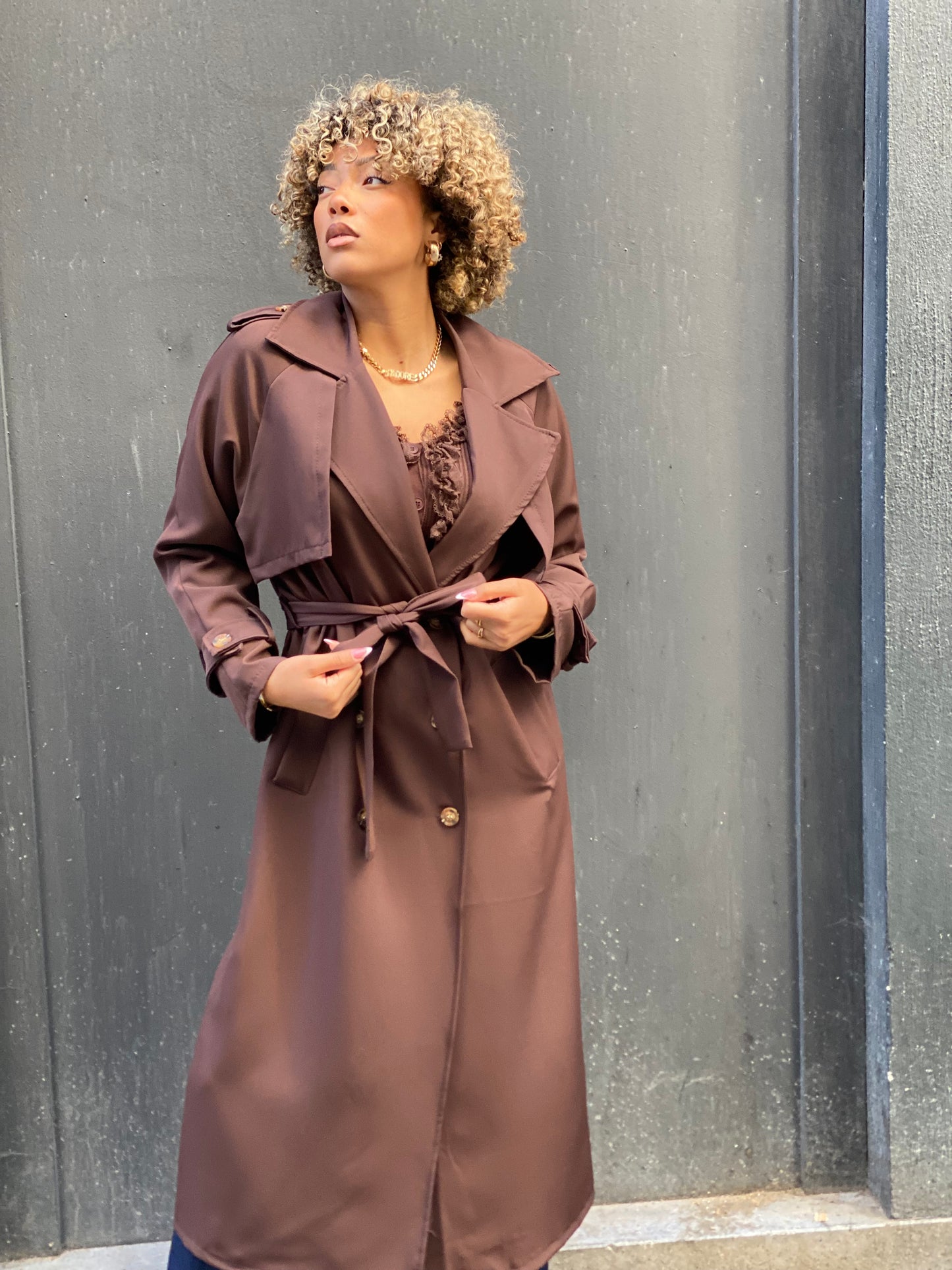 Trench Fanny choco
