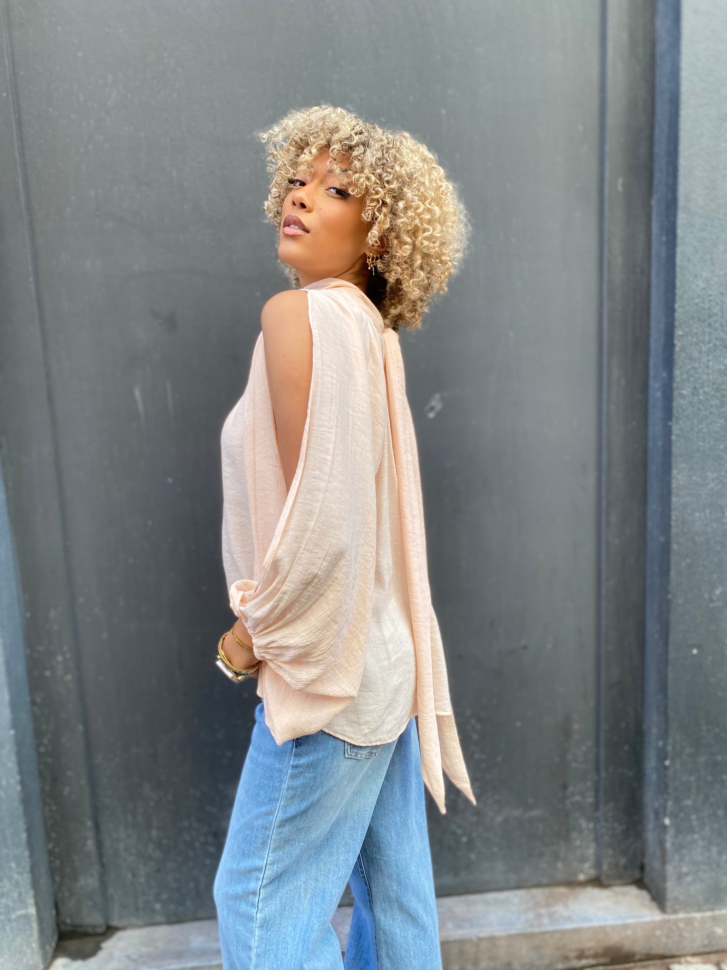 Chemise Yvanna saumon