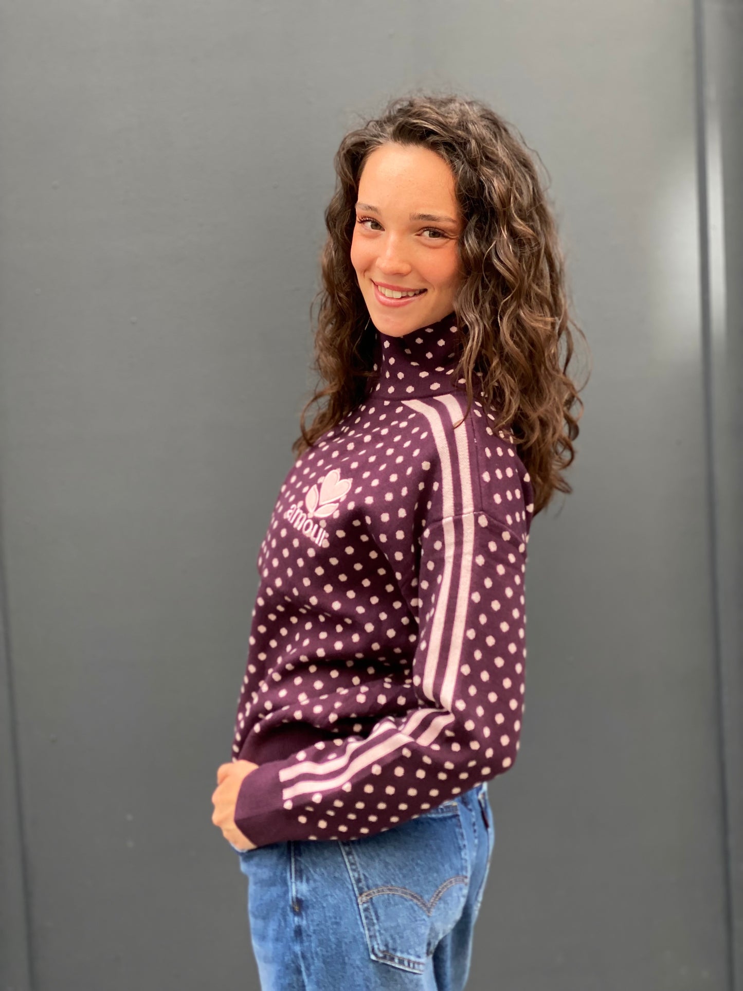 Pull gilet, amour