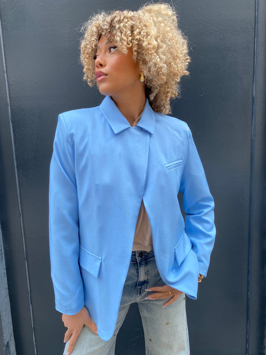 Blazer Kenza bleu
