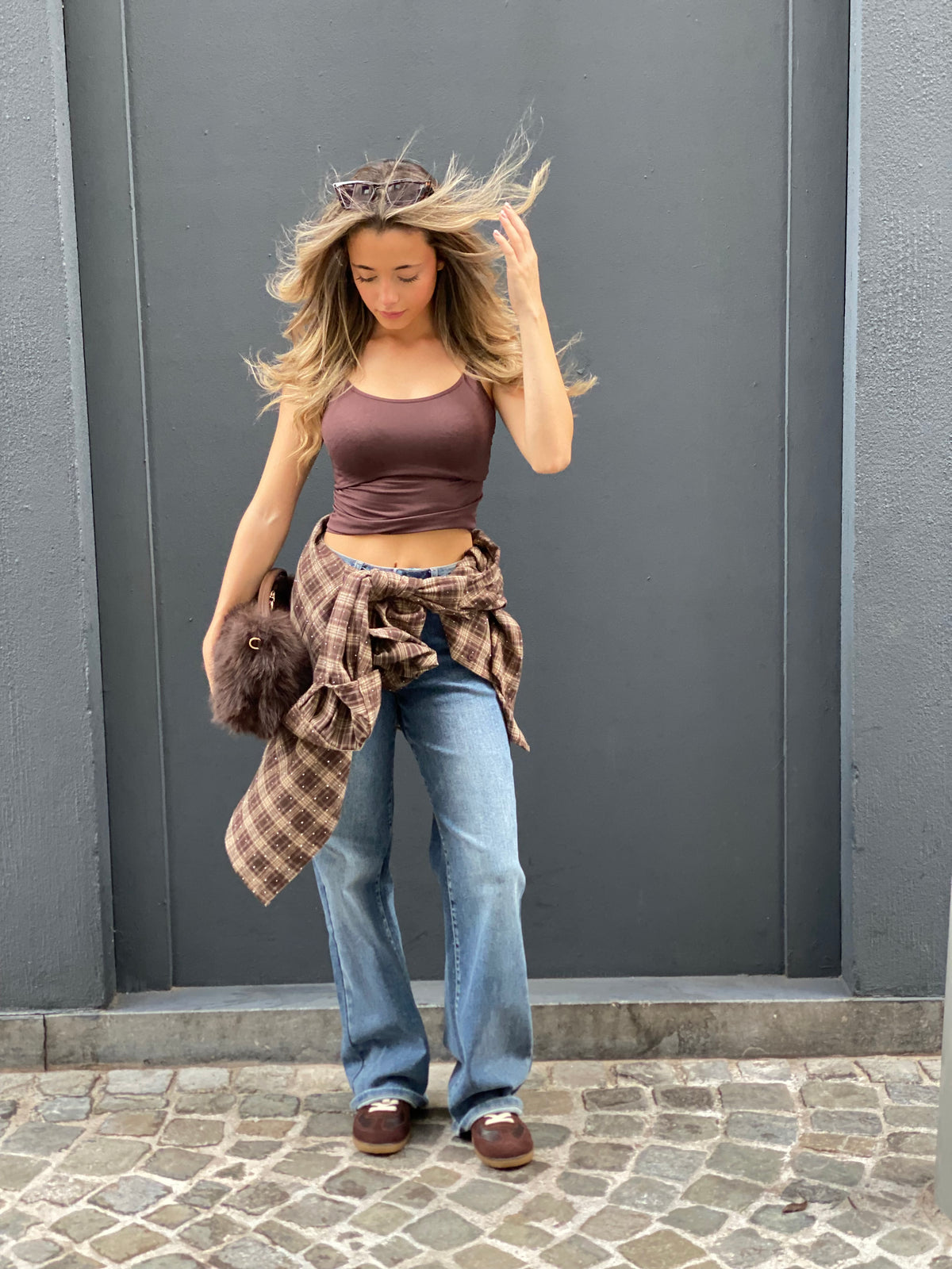 Chemise strasse carreaux