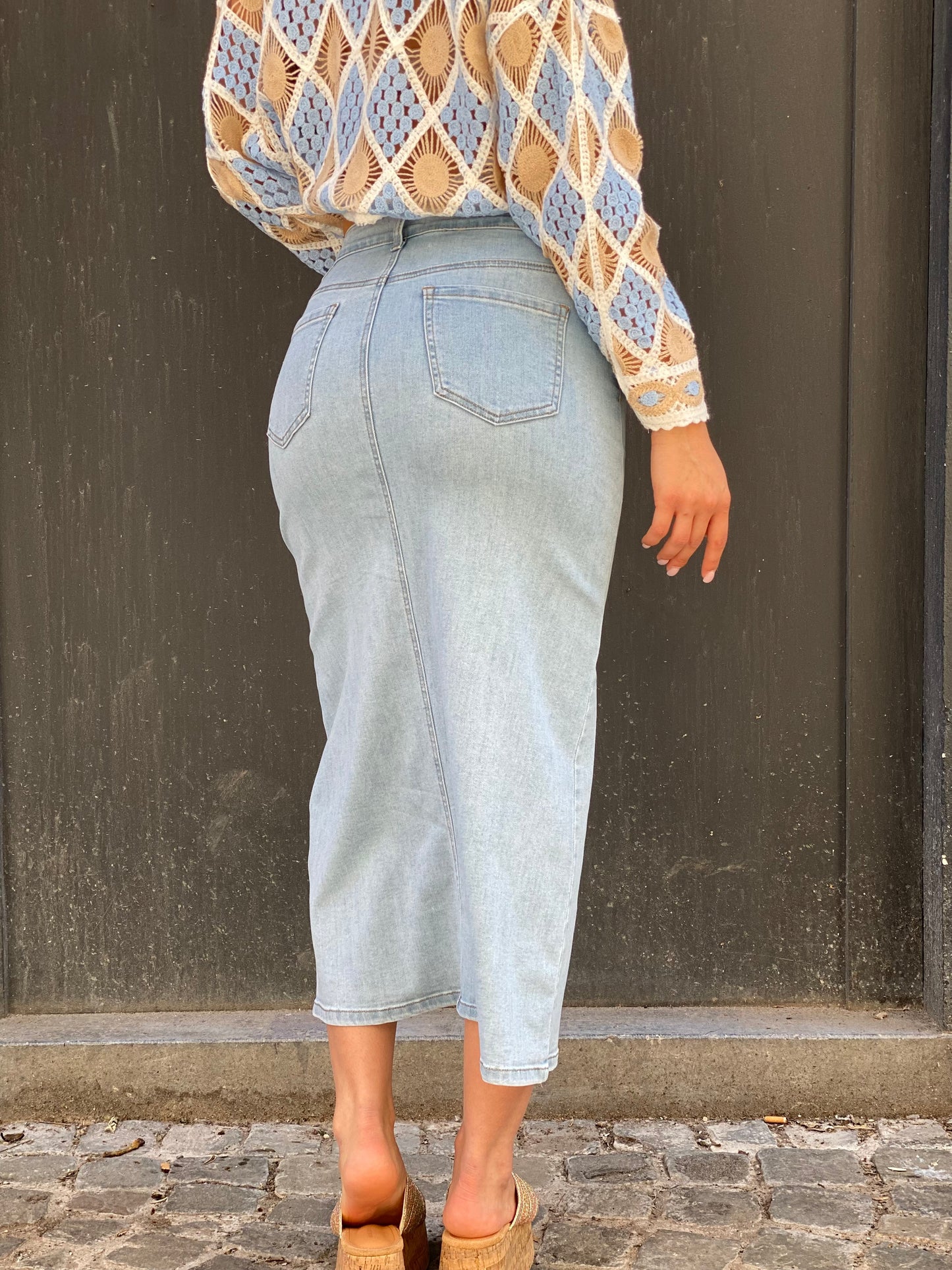 Jupe jeans Lily