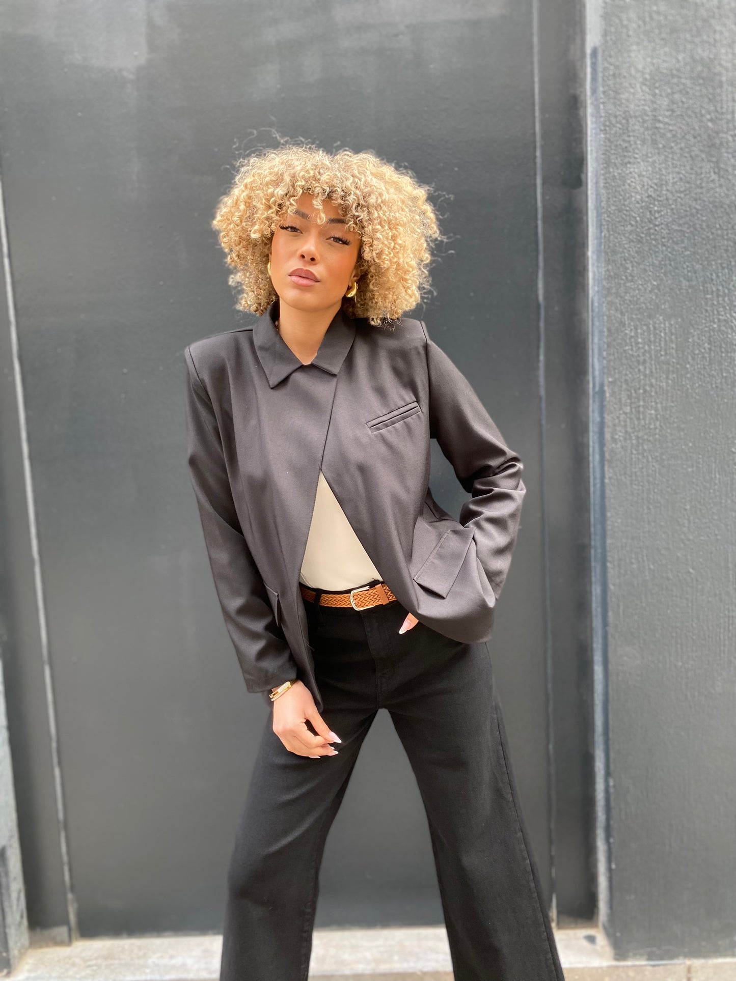 Blazer Kenza noir