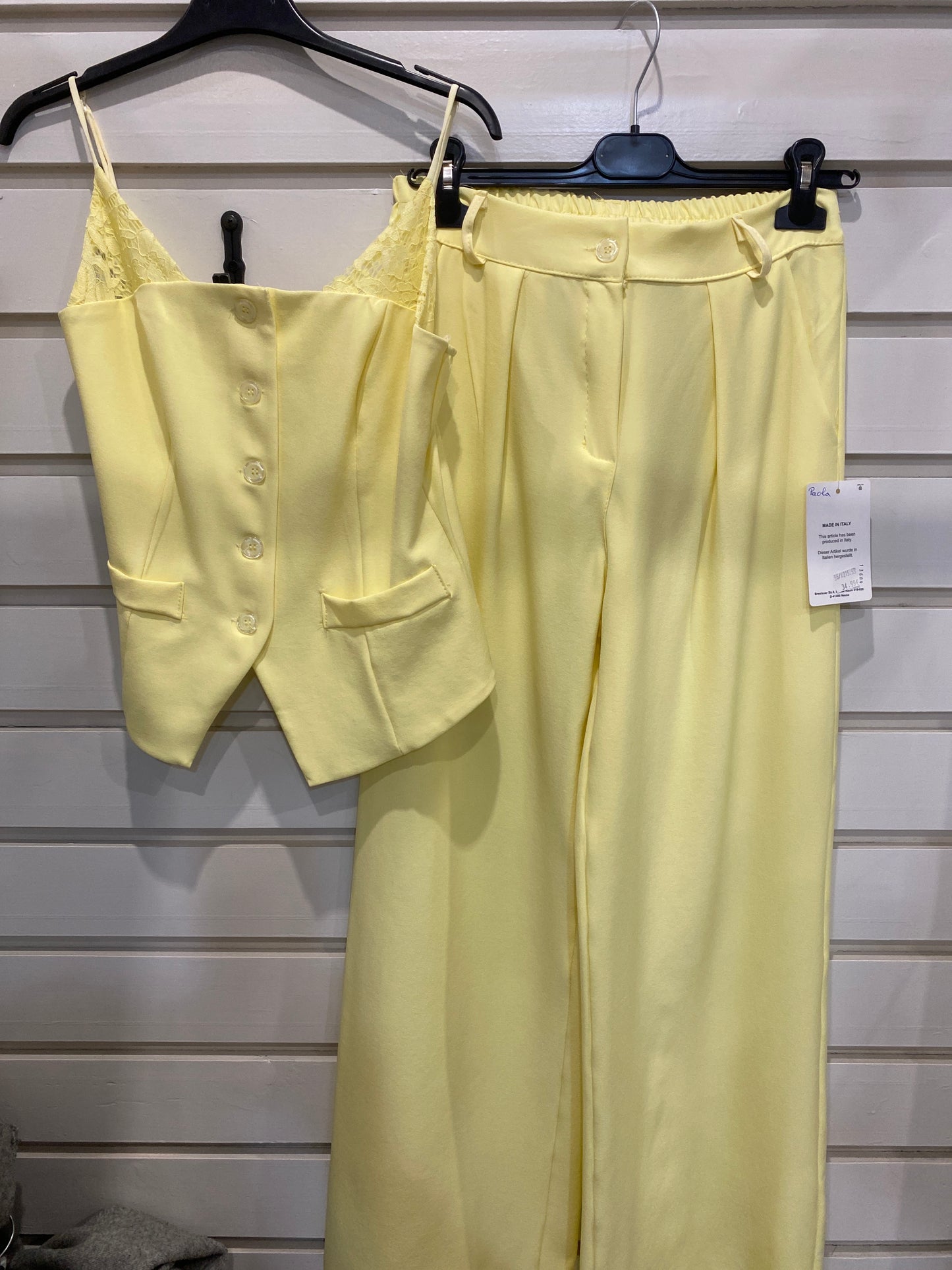 Ensemble Paola, jaune