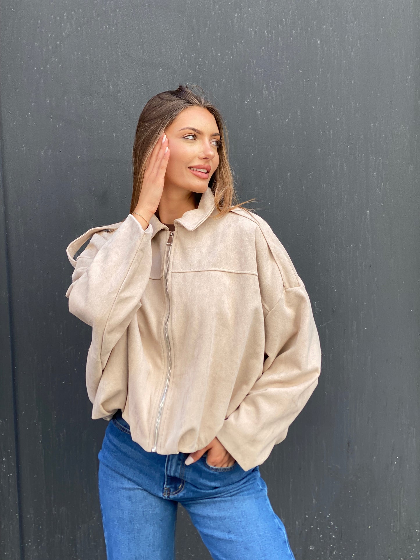 Veste Mia beige
