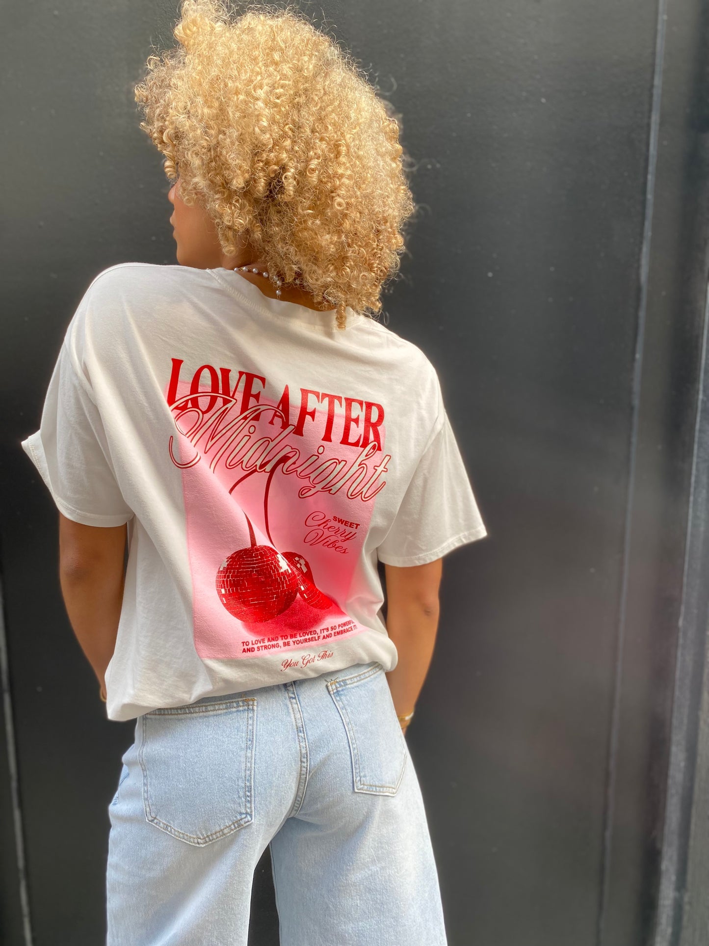 T-shirt cerise