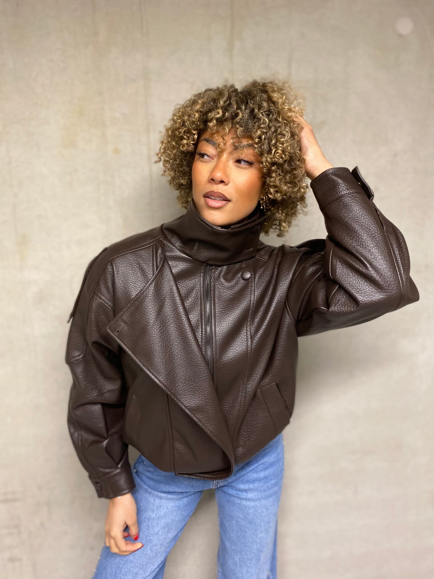 Veste Zara.T choco
