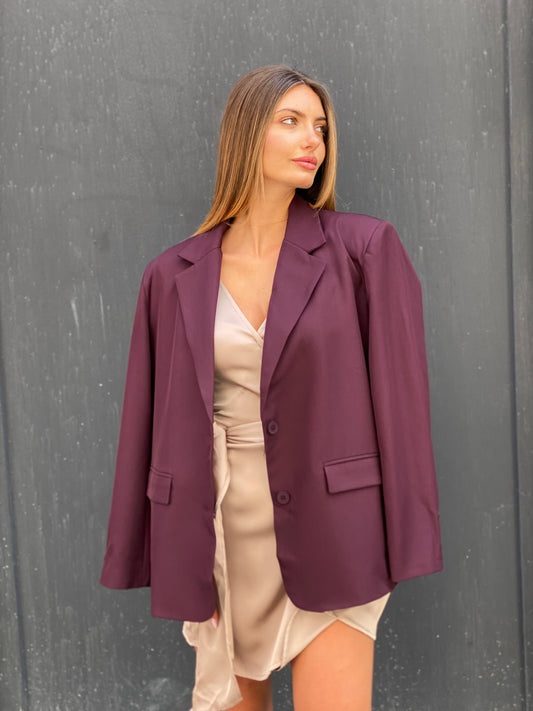 Blazer Ines bordeaux