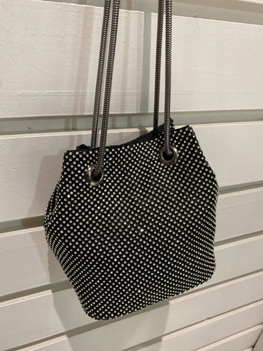 Sac strass noir