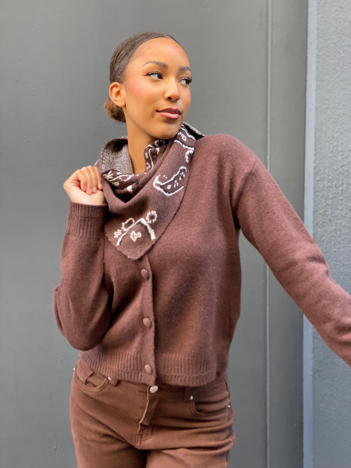 Gilet, avec bandana