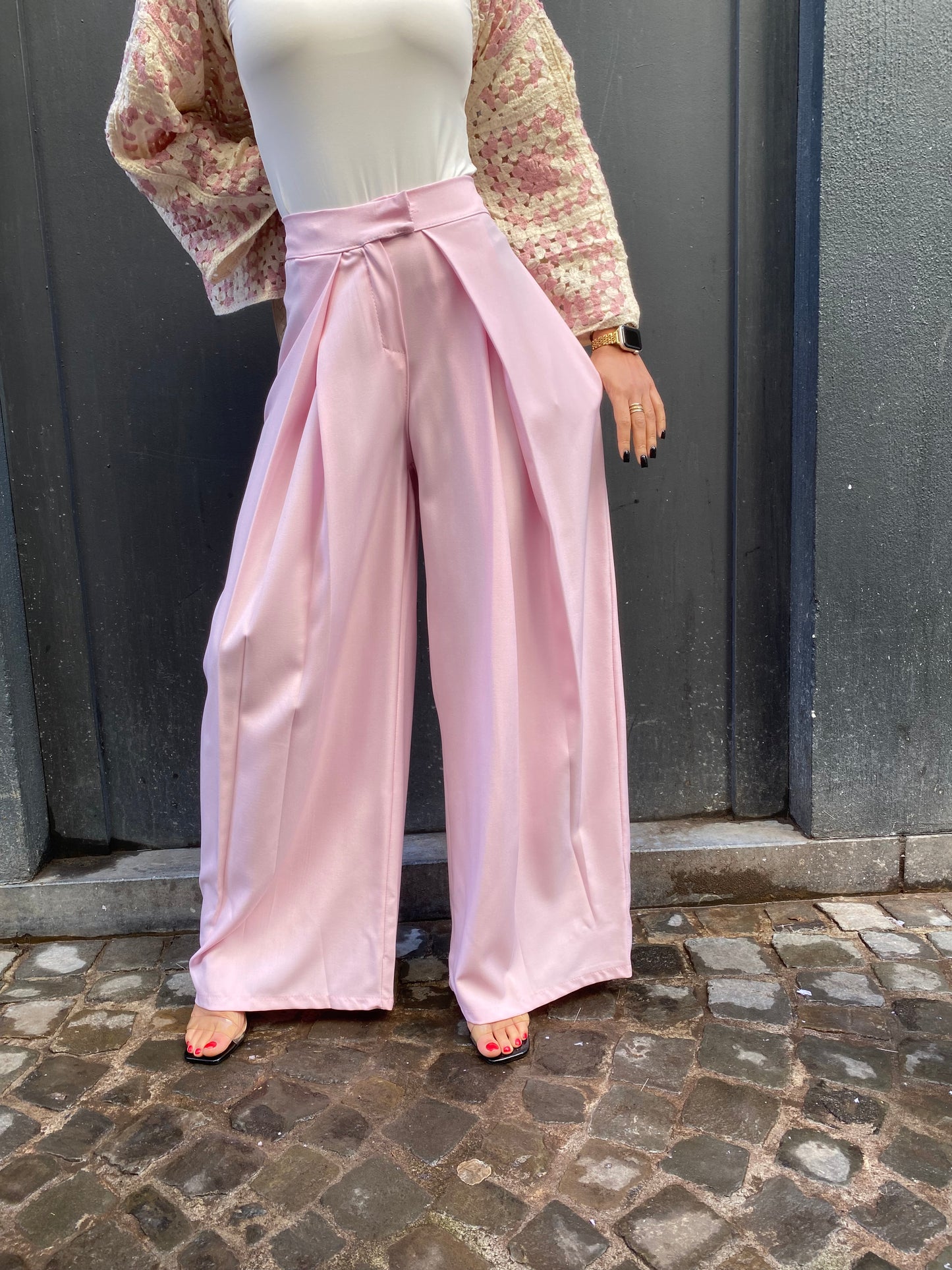 Pantalon Lili rose