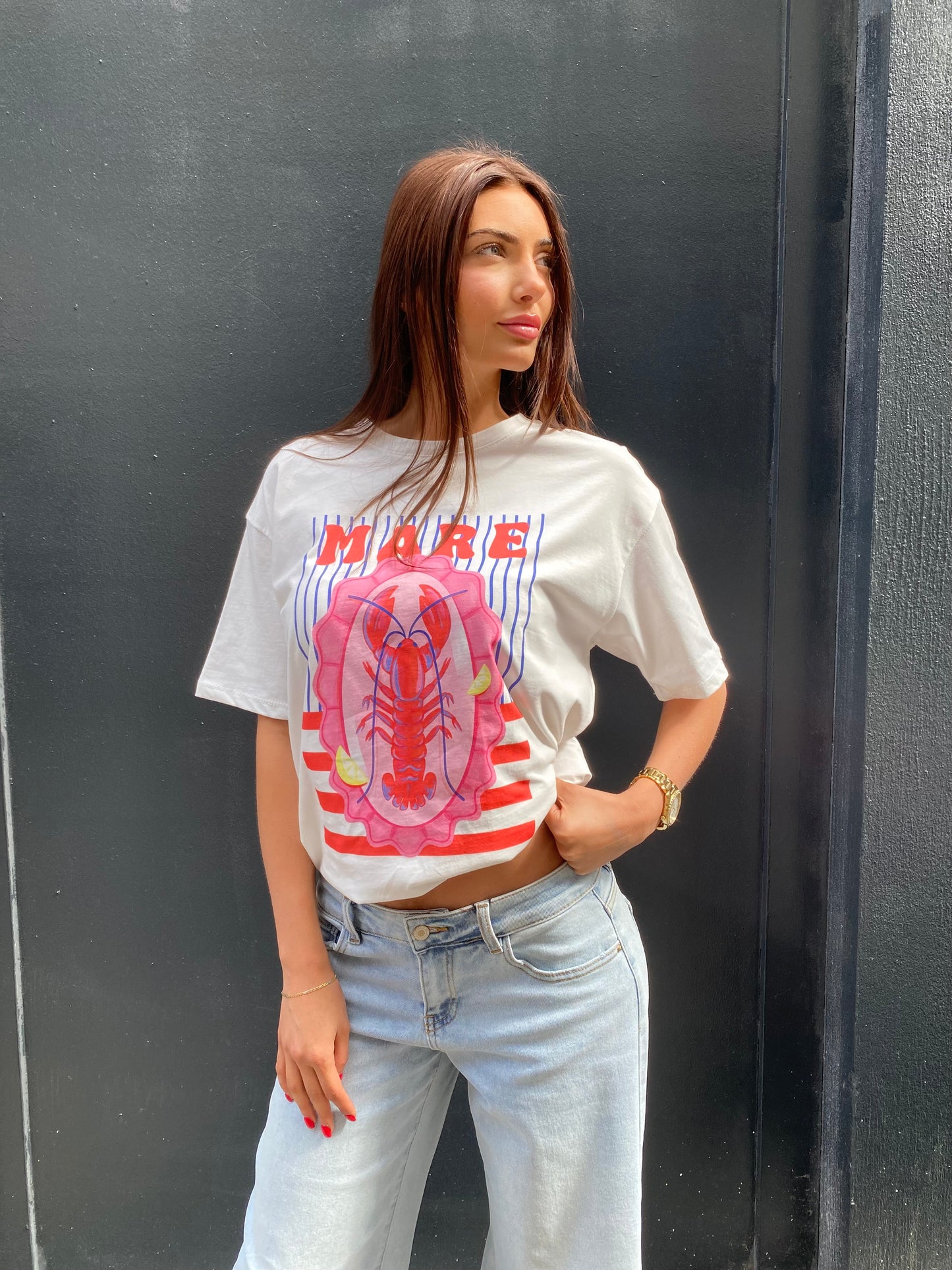 T-shirt crustacés