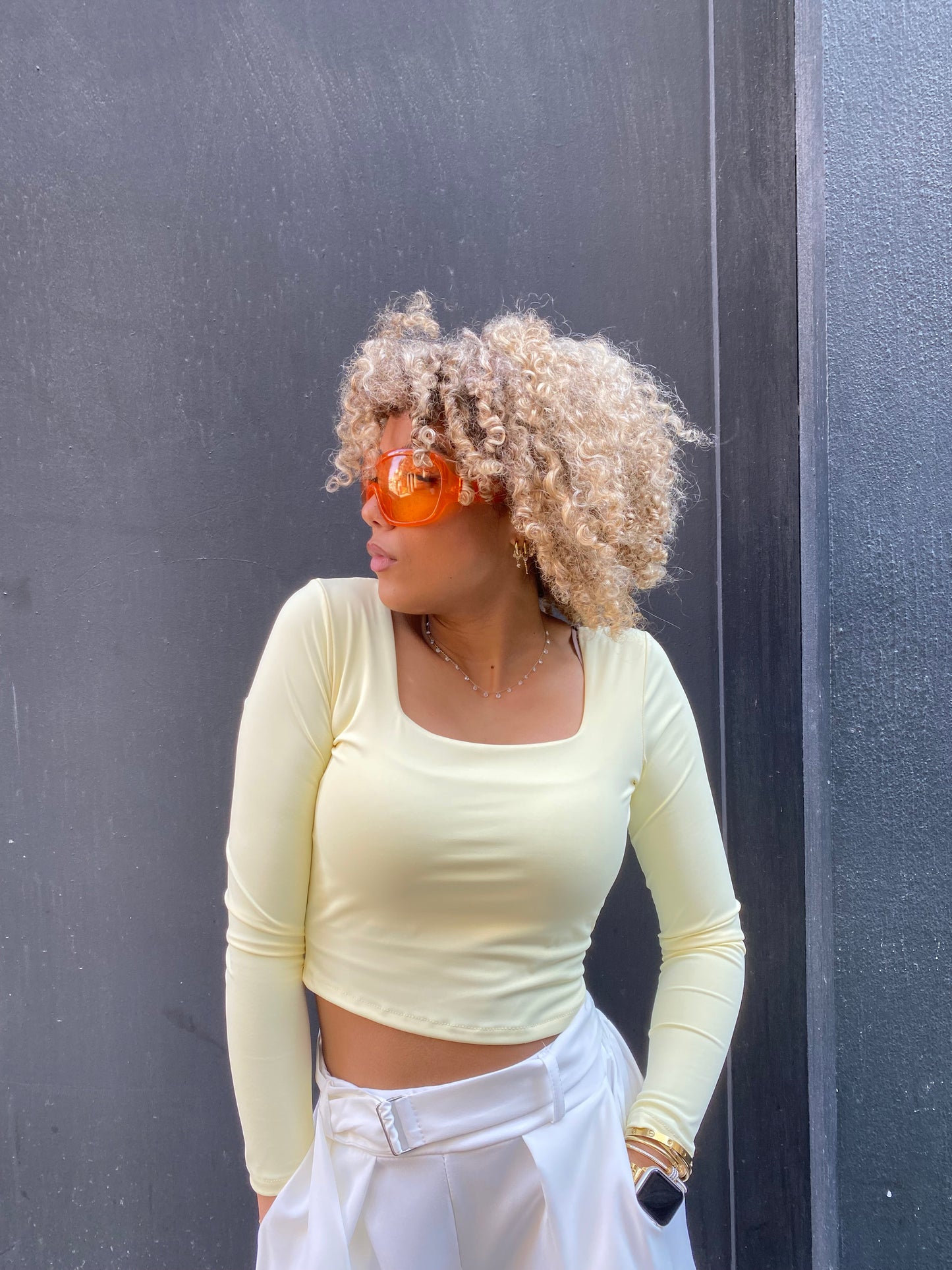 Blouse Paty jaune