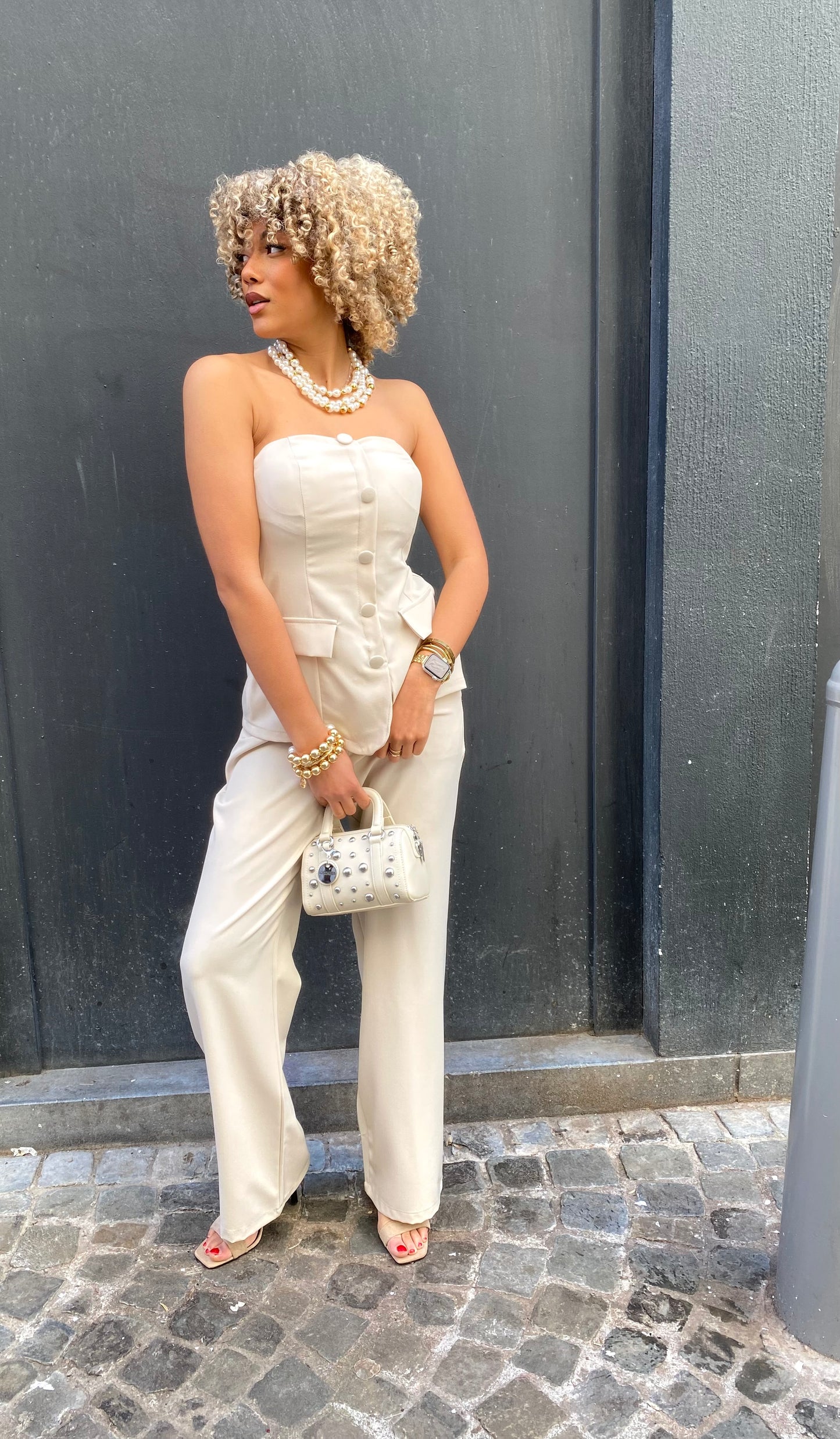 Ensemble Sarah beige