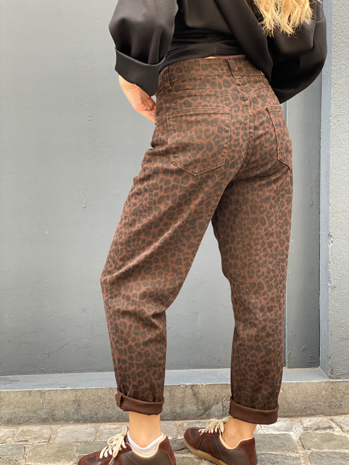 Pantalon léopard Choco