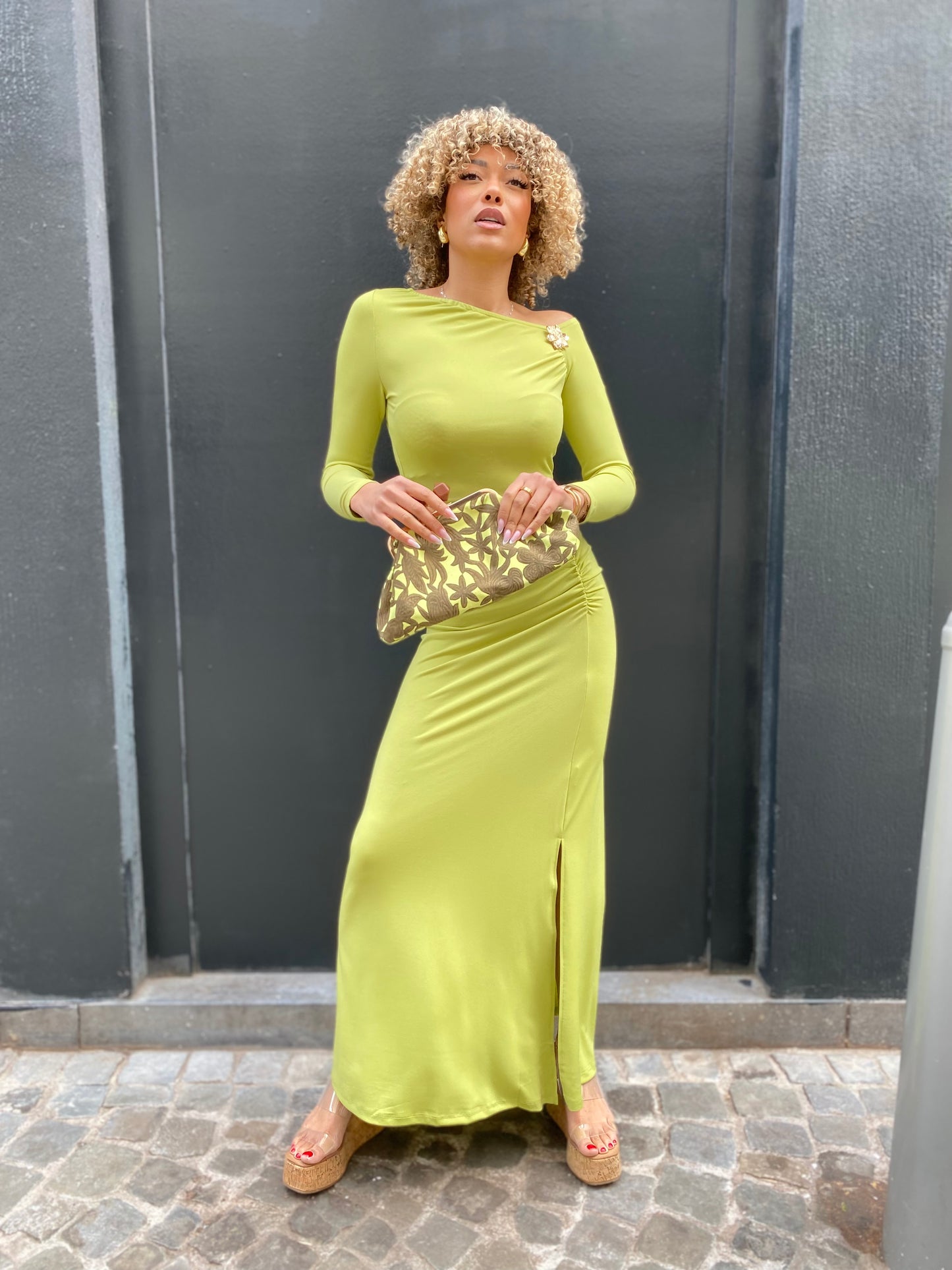 Ensemble Frida vert