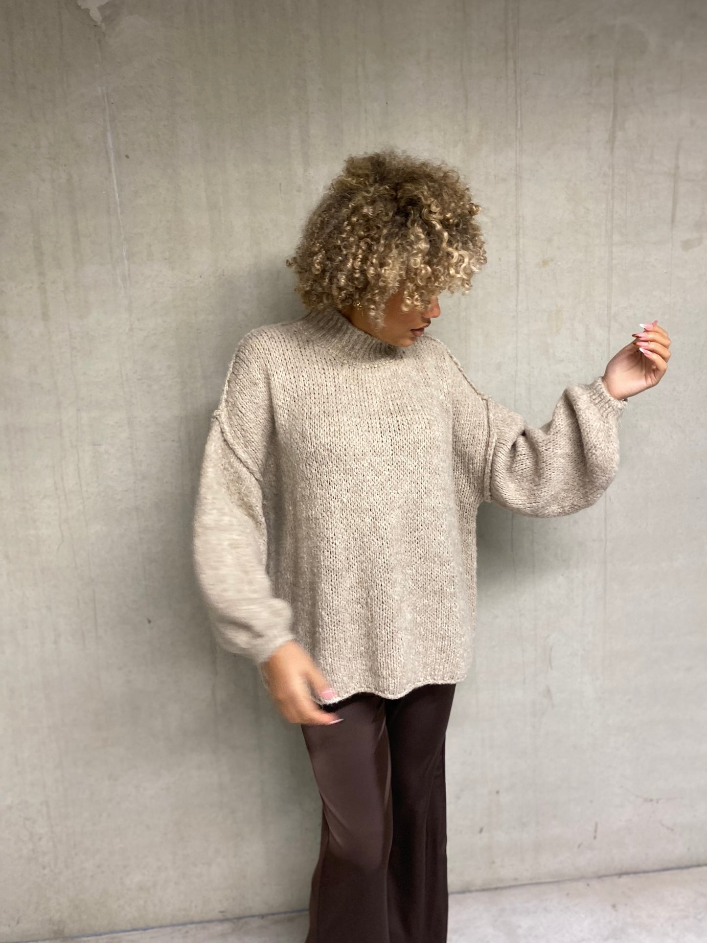 Pull Anna beige