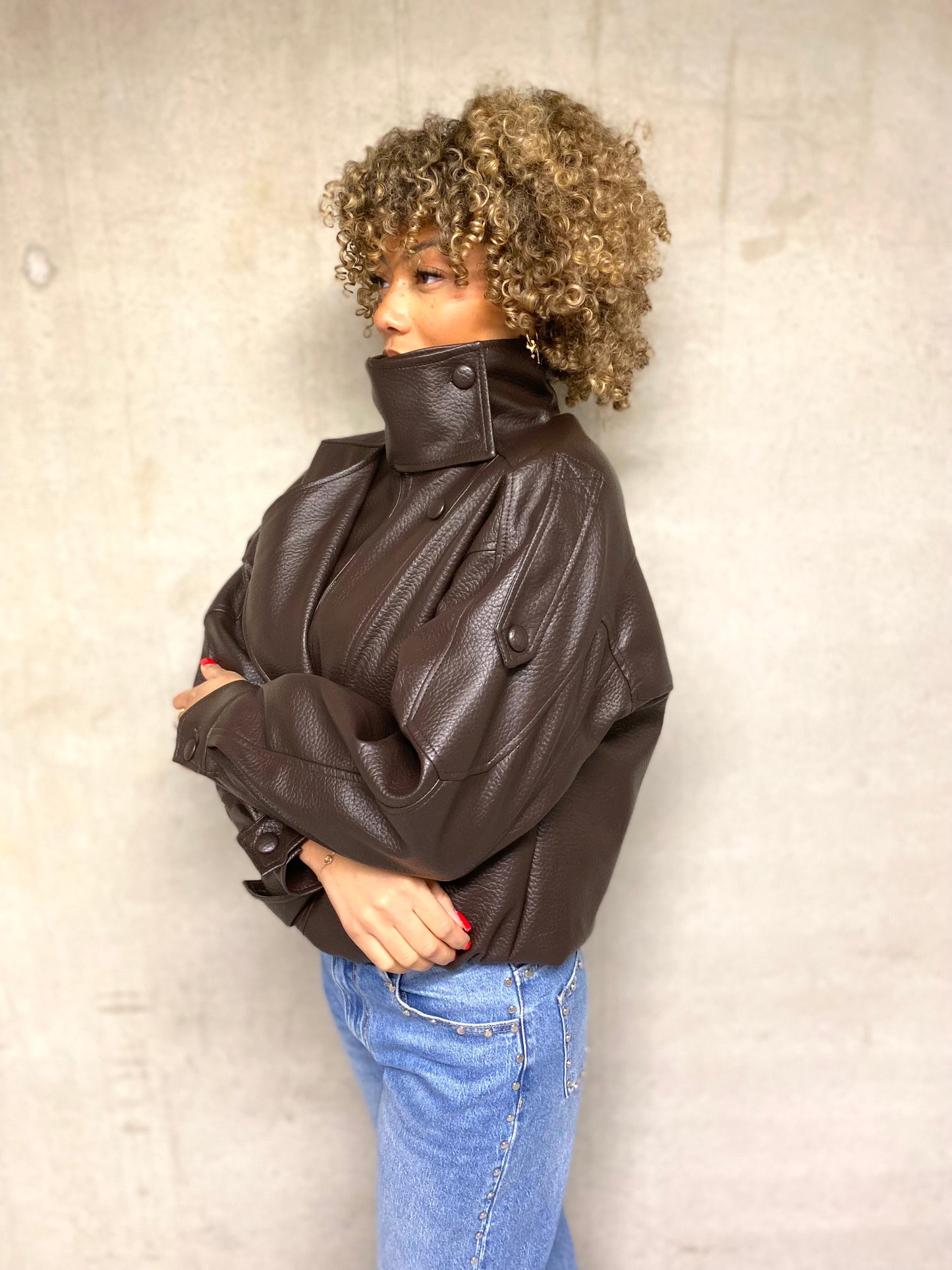 Veste Zara.T choco