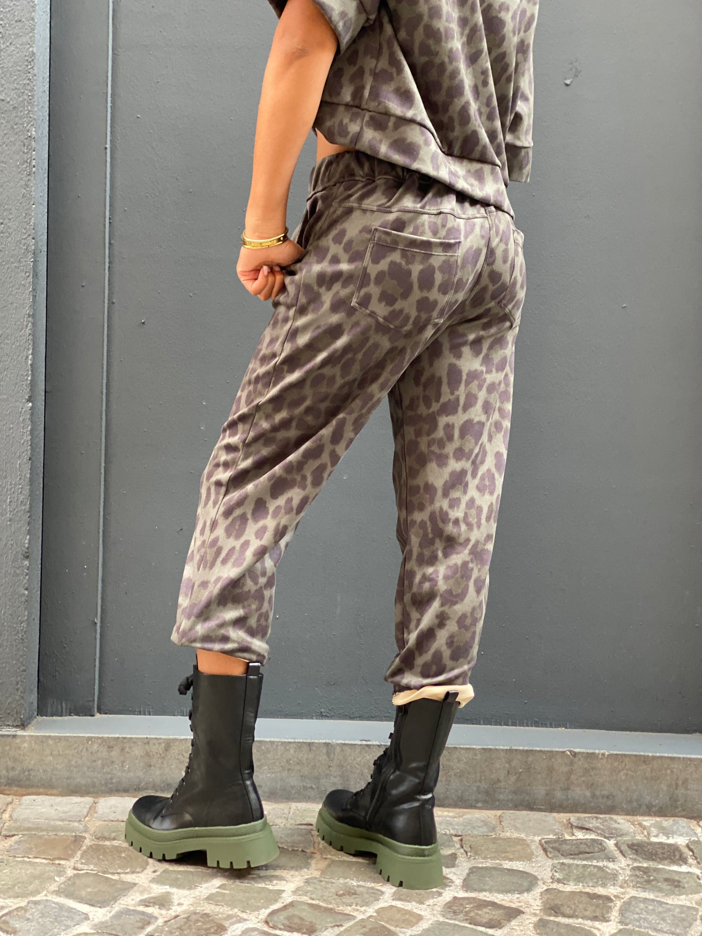 Pantalon léopard