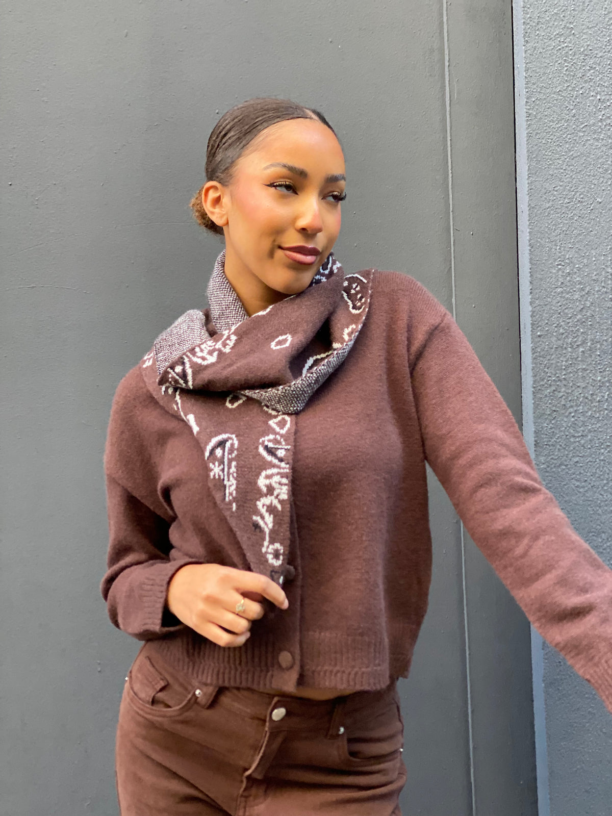 Gilet, avec bandana