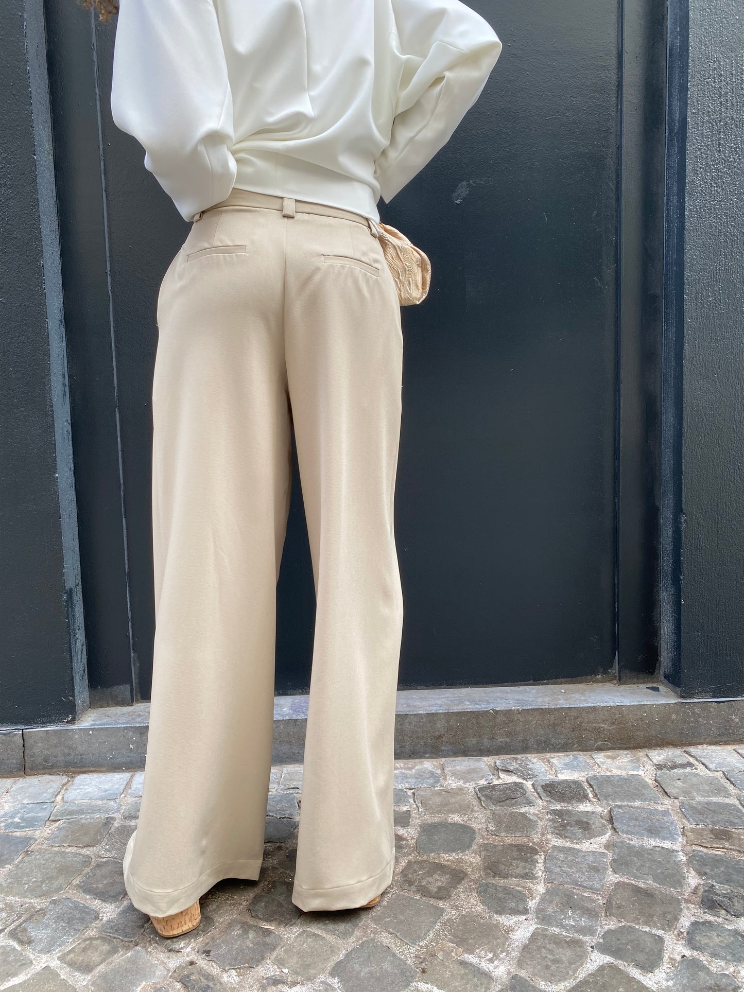 Pantalon Myra beige