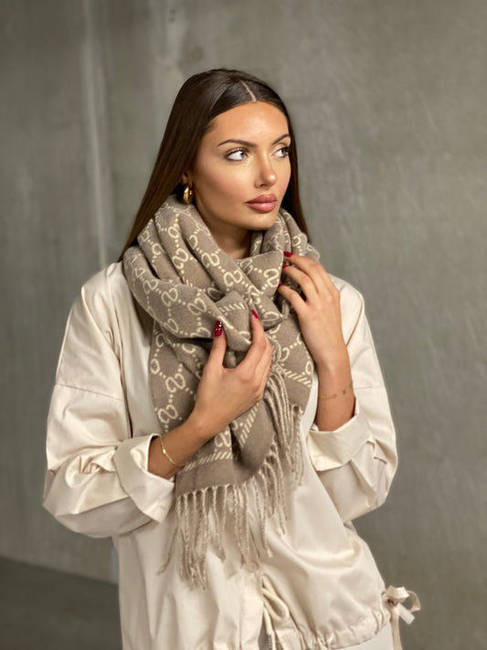 Écharpes beige