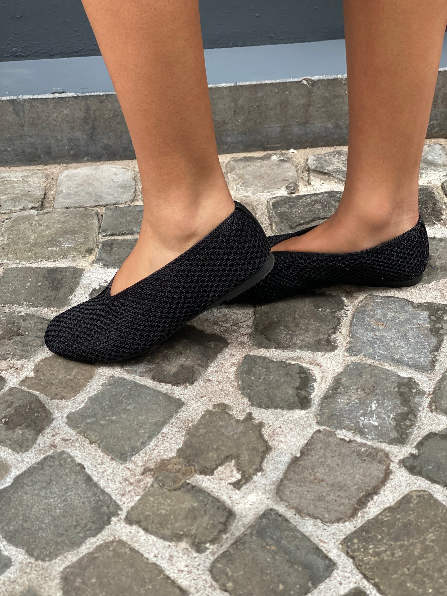 Ballerine, pressée noire